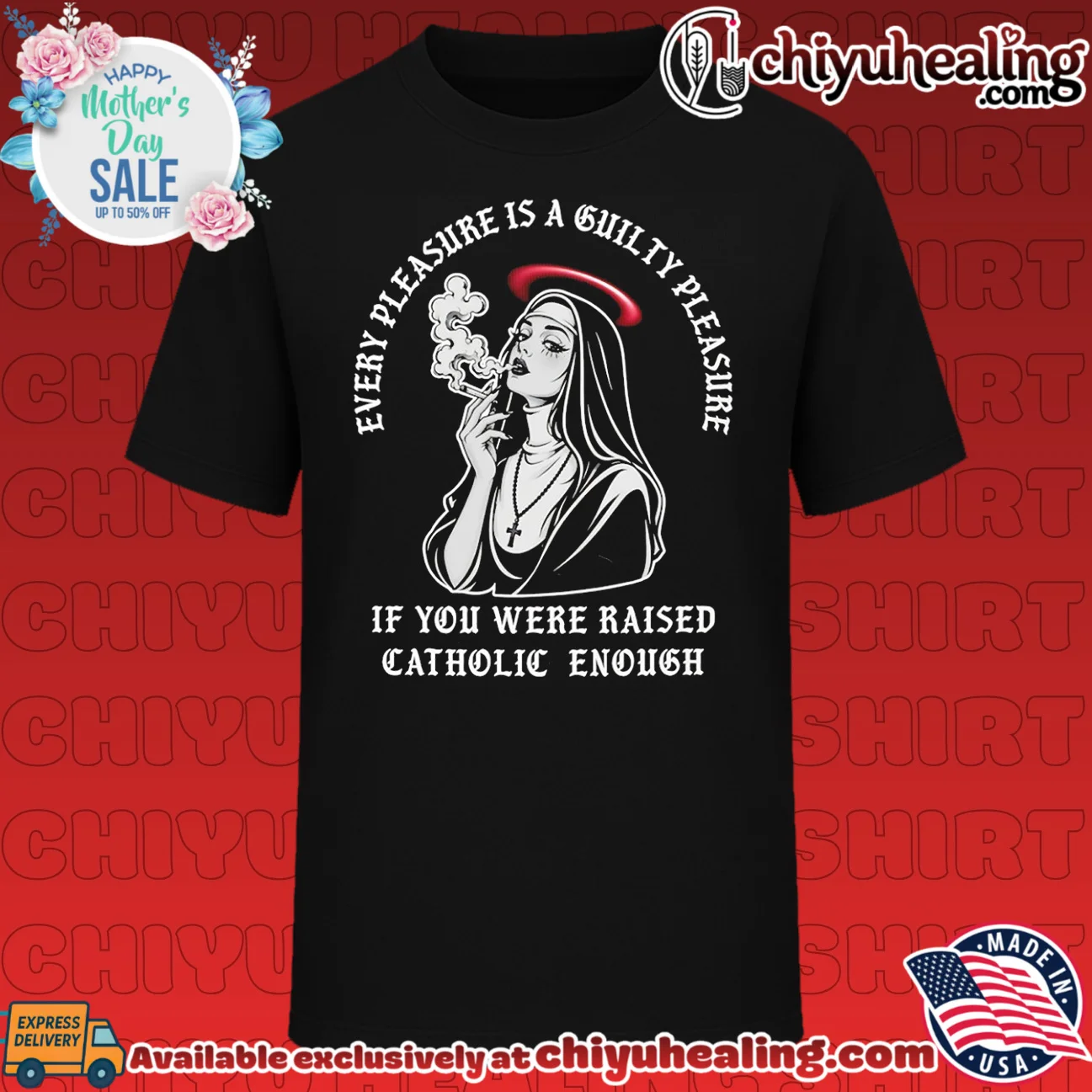 Every pleasure is a guilty pleasure if you were raised catholic enough