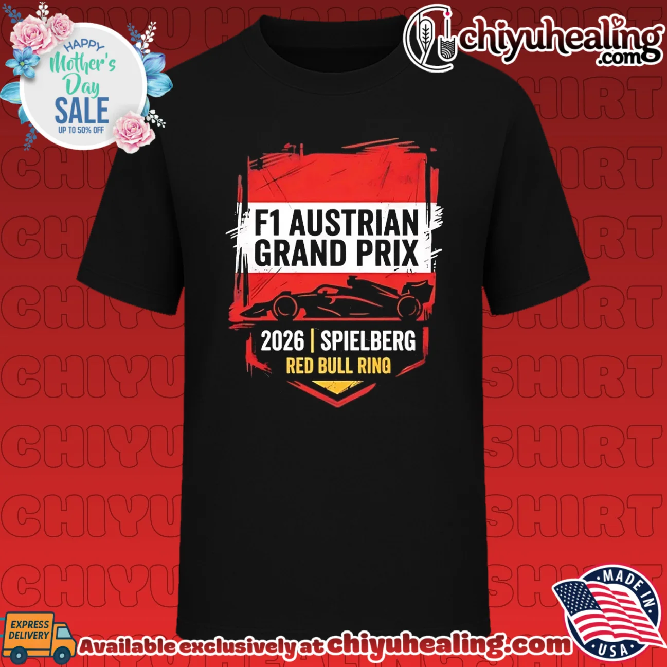 F1 Austrian Grand Prix 2026 Spielberg Red Bull Ring shirt & hoodie