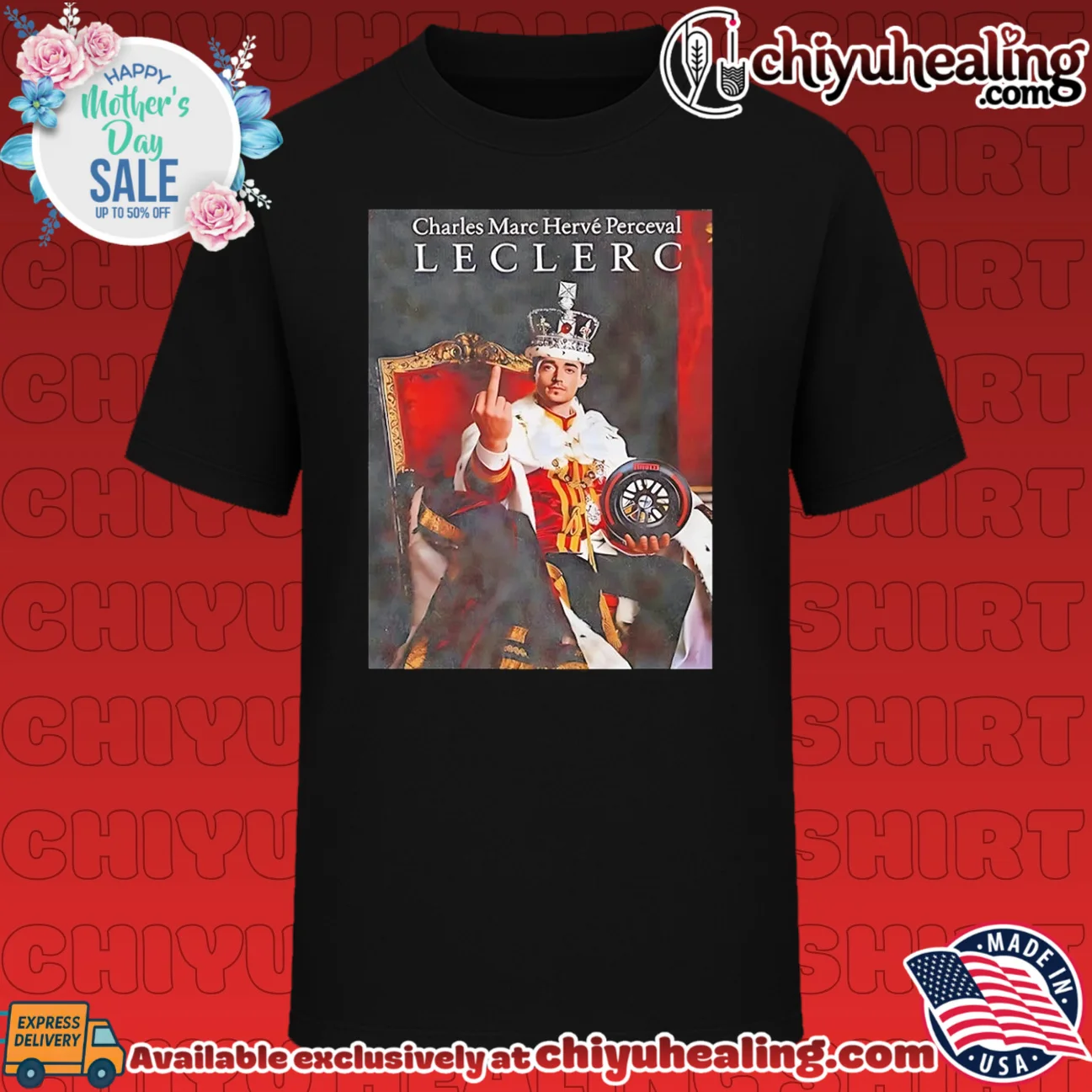 F1 Charles Marc Herve Perceval Leclerc shirt & hoodie