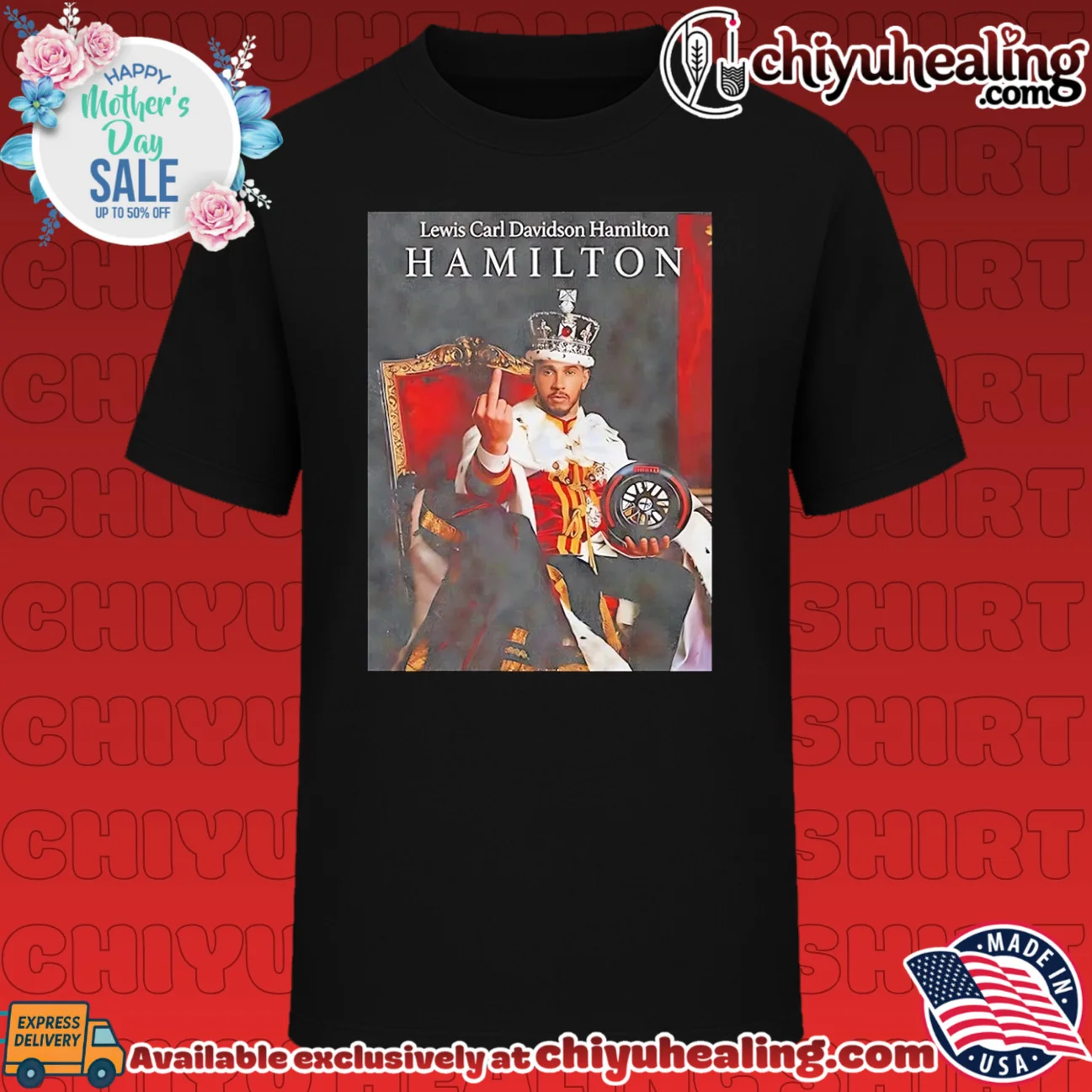 F1 Lewis Carl Davidson Hamilton shirt & hoodie