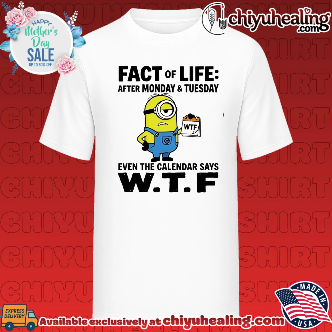 Fact of Life After Monday and Tuesday Even the Calendar Says WTF shirt & hoodie