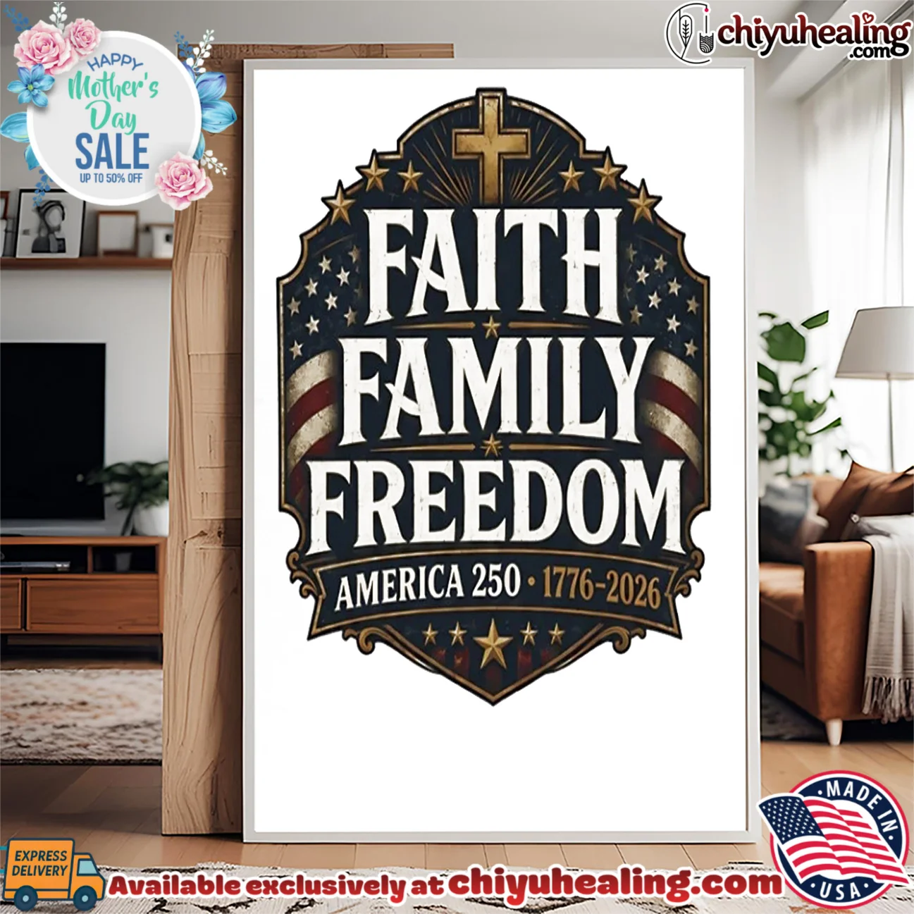 Faith family freedom America 250 1776-2026 shirt & hoodie Faith family freedom America 250 1776-2026