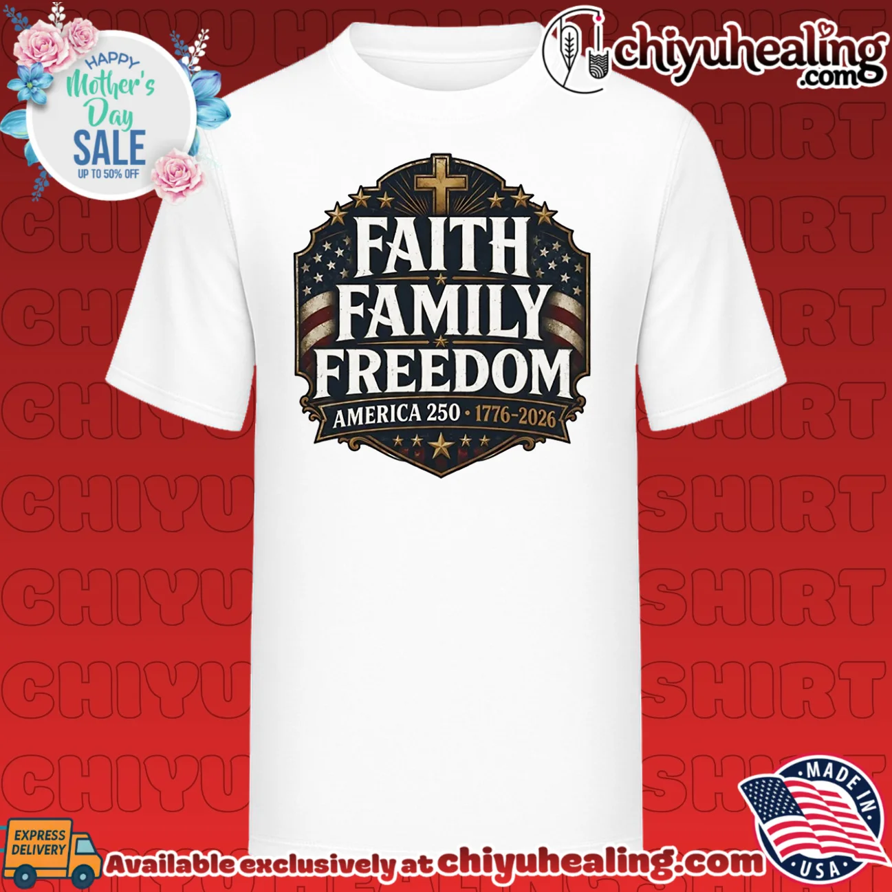 Faith family freedom America 250 1776-2026