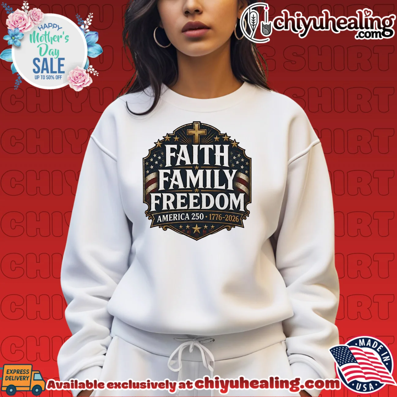 Faith family freedom America 250 1776-2026 shirt & hoodie Faith family freedom America 250 1776-2026