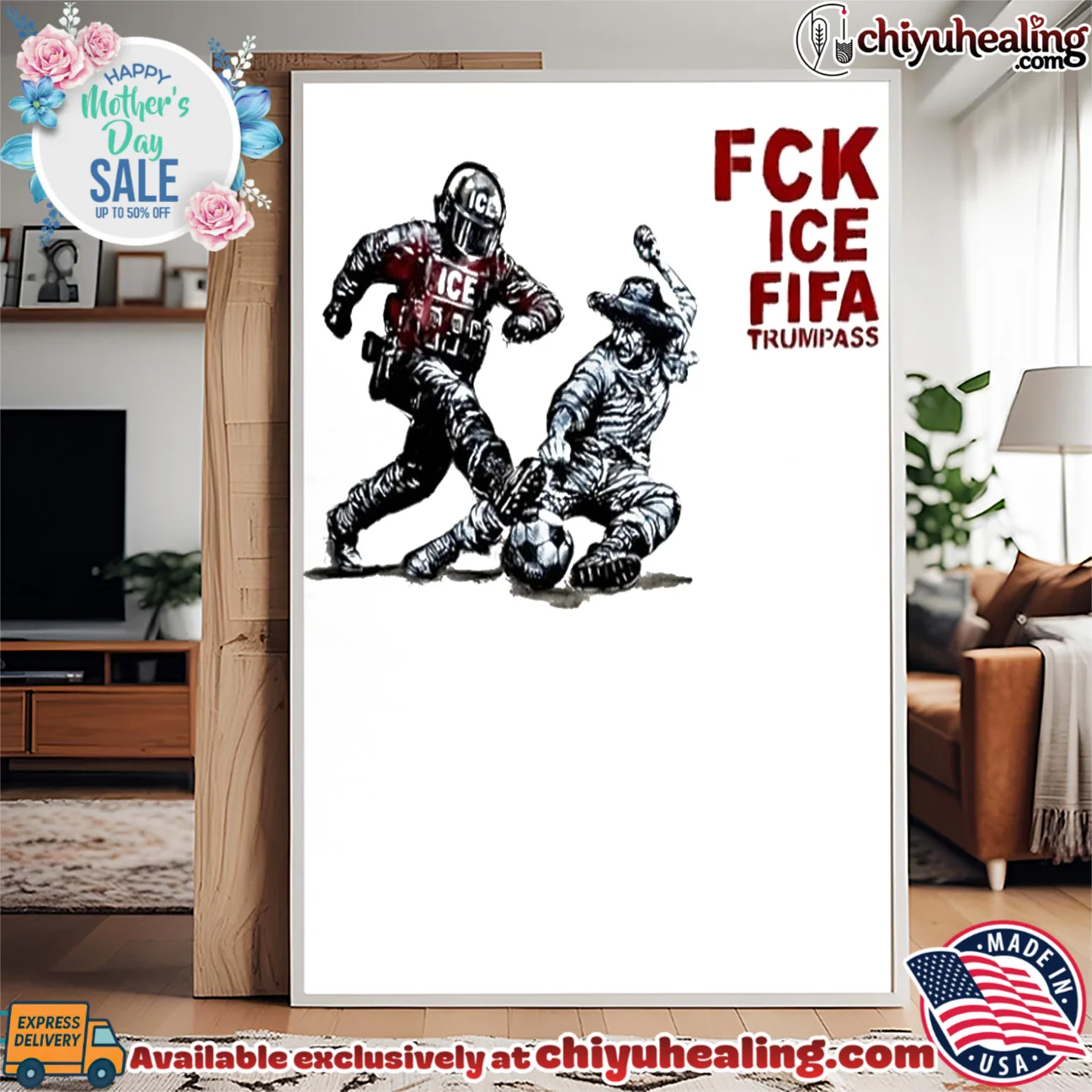Fck Ice FIFA Trumpass Soccer Protest anti-ICE shirt & hoodie Fck Ice FIFA Trumpass Soccer Protest anti-ICE