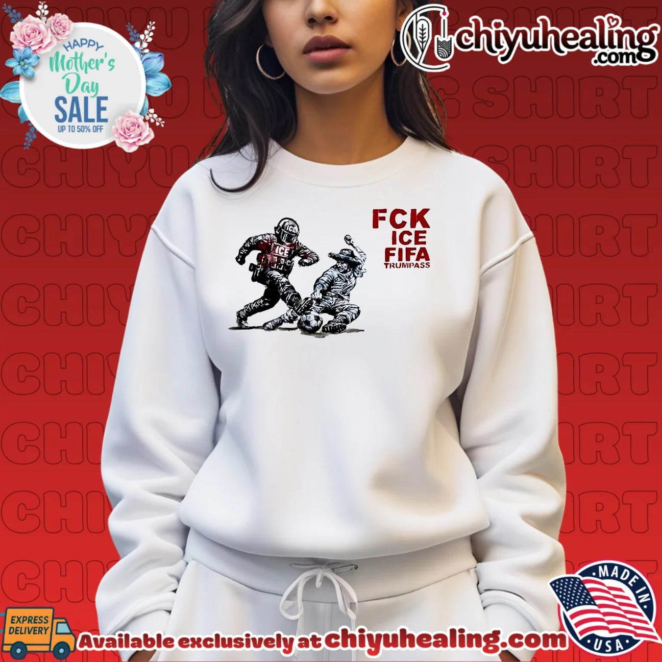 Fck Ice FIFA Trumpass Soccer Protest anti-ICE shirt & hoodie Fck Ice FIFA Trumpass Soccer Protest anti-ICE