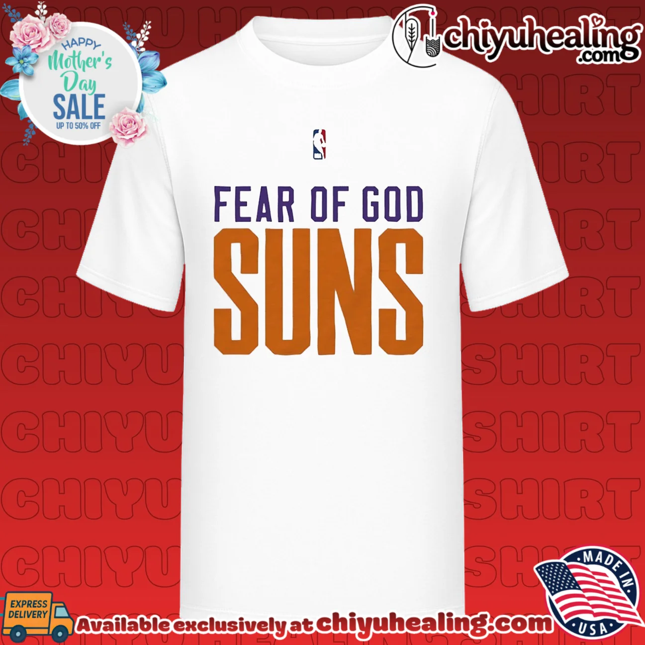 Fear of God Phoenix Suns NBA Mashup Basketball shirt & hoodie