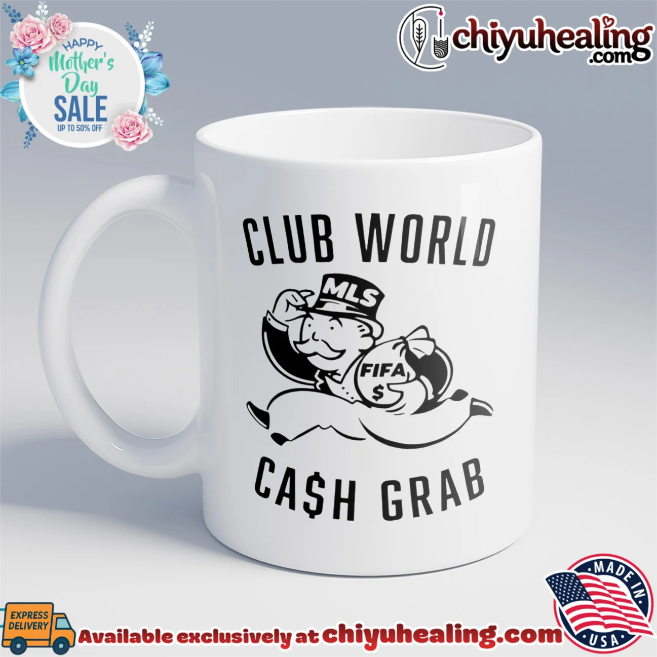 FIFA Club World Cash Grab Monopoly Guy MLS Soccer shirt & hoodie FIFA Club World Cash Grab Monopoly Guy MLS Soccer