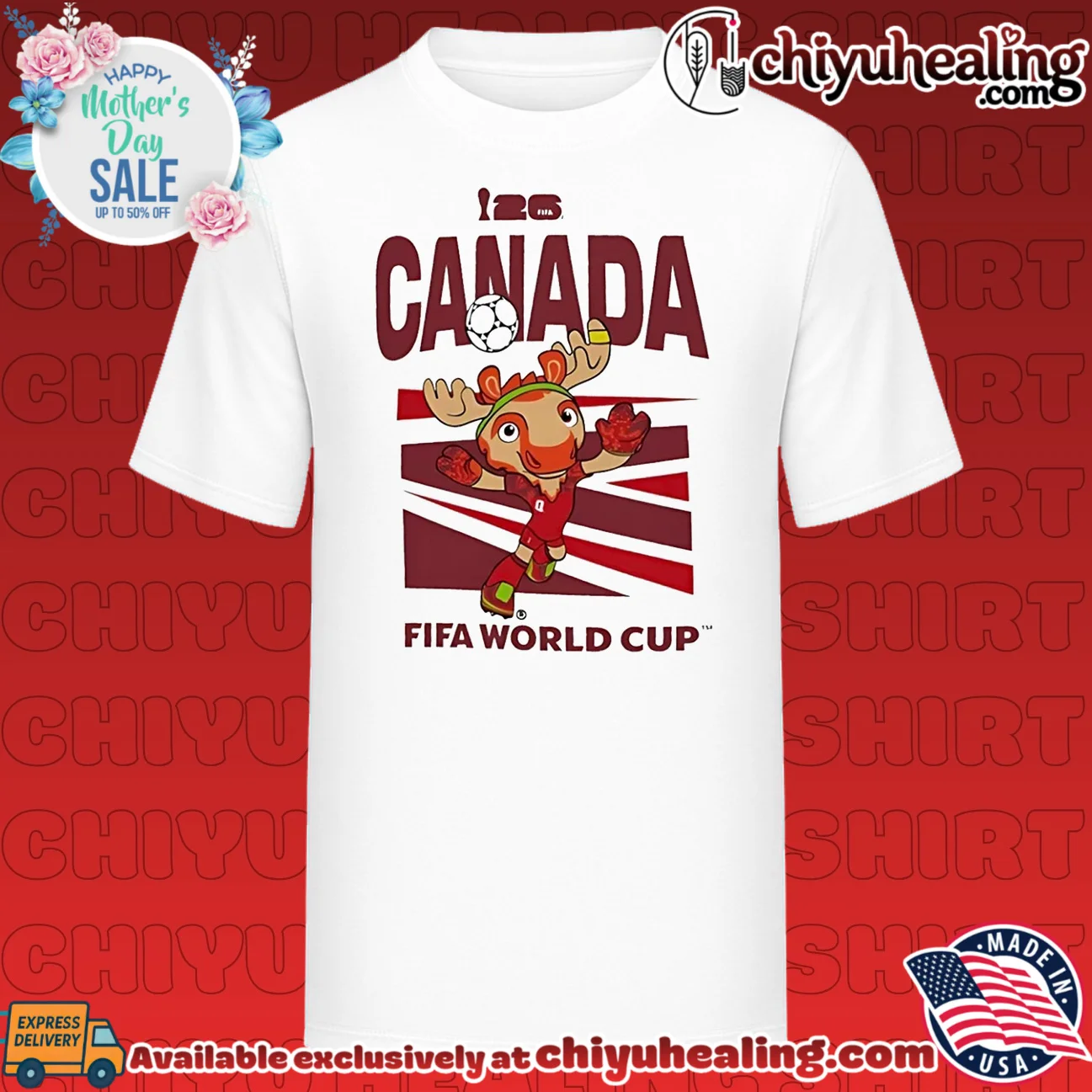 FIFA World Cup 2026 Canada mascot shirt & hoodie