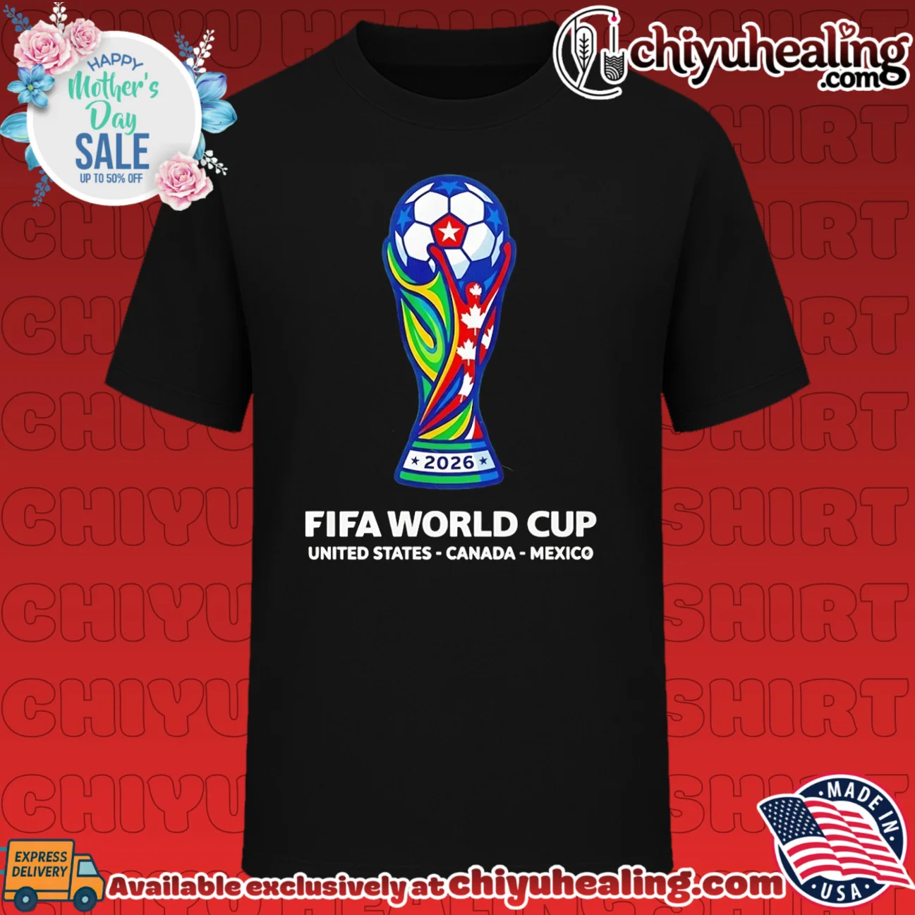 Fifa World Cup 2026 United States Canada Mexico shirt & hoodie