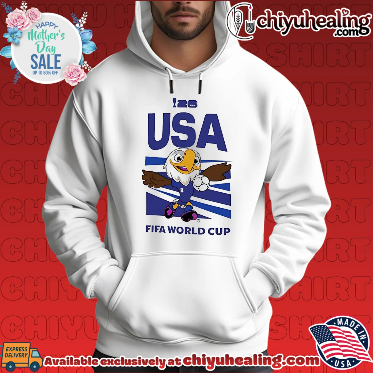 FIFA World Cup 2026 USA mascot shirt & hoodie FIFA World Cup 2026 USA mascot shirt & hoodie
