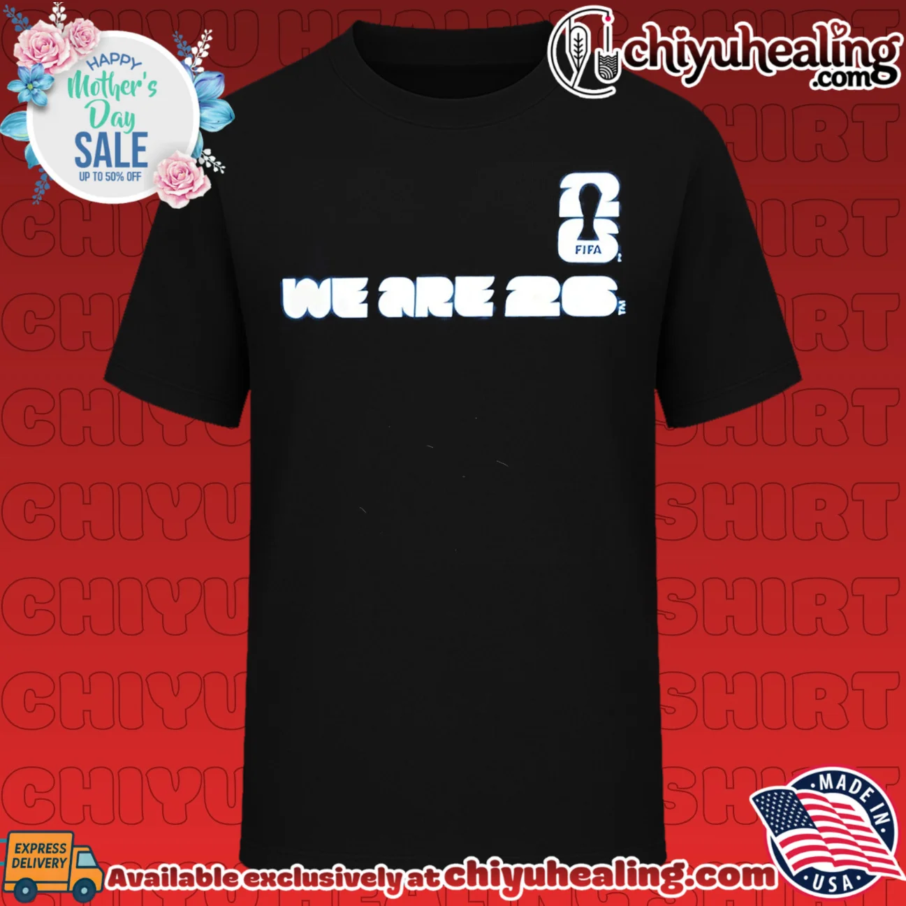 FIFA World Cup 2026 We Are 26 shirt & hoodie