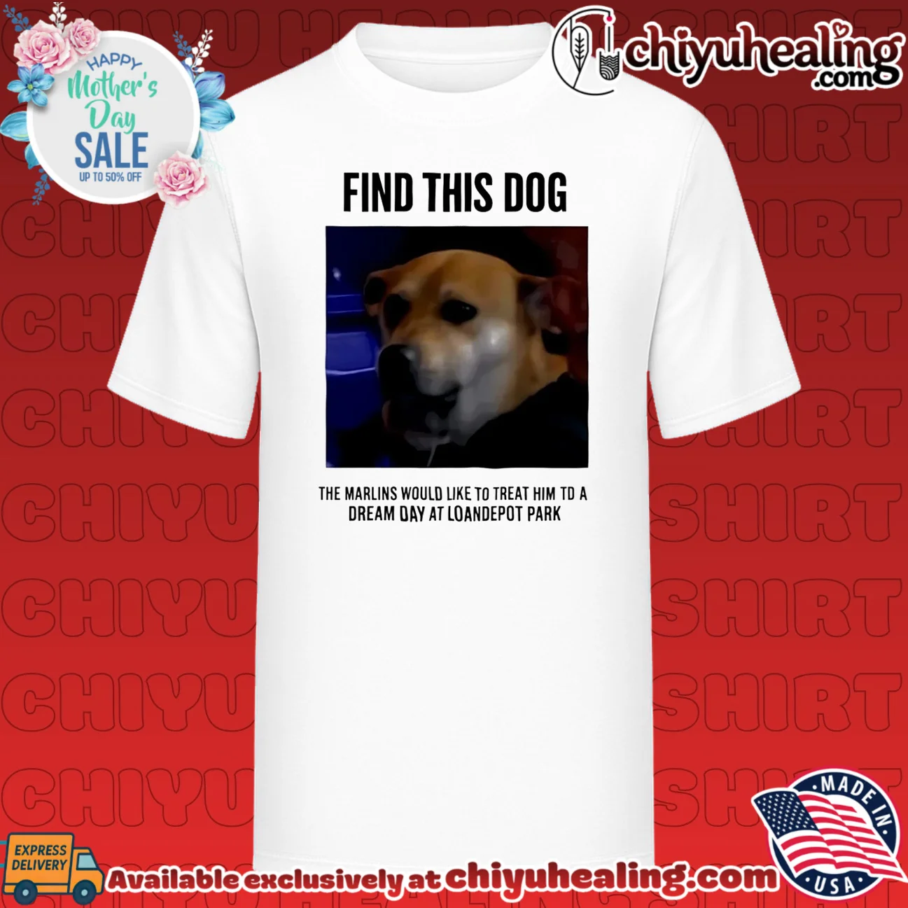 Find This Dog Miami Marlins LoanDepot Park shirt & hoodie