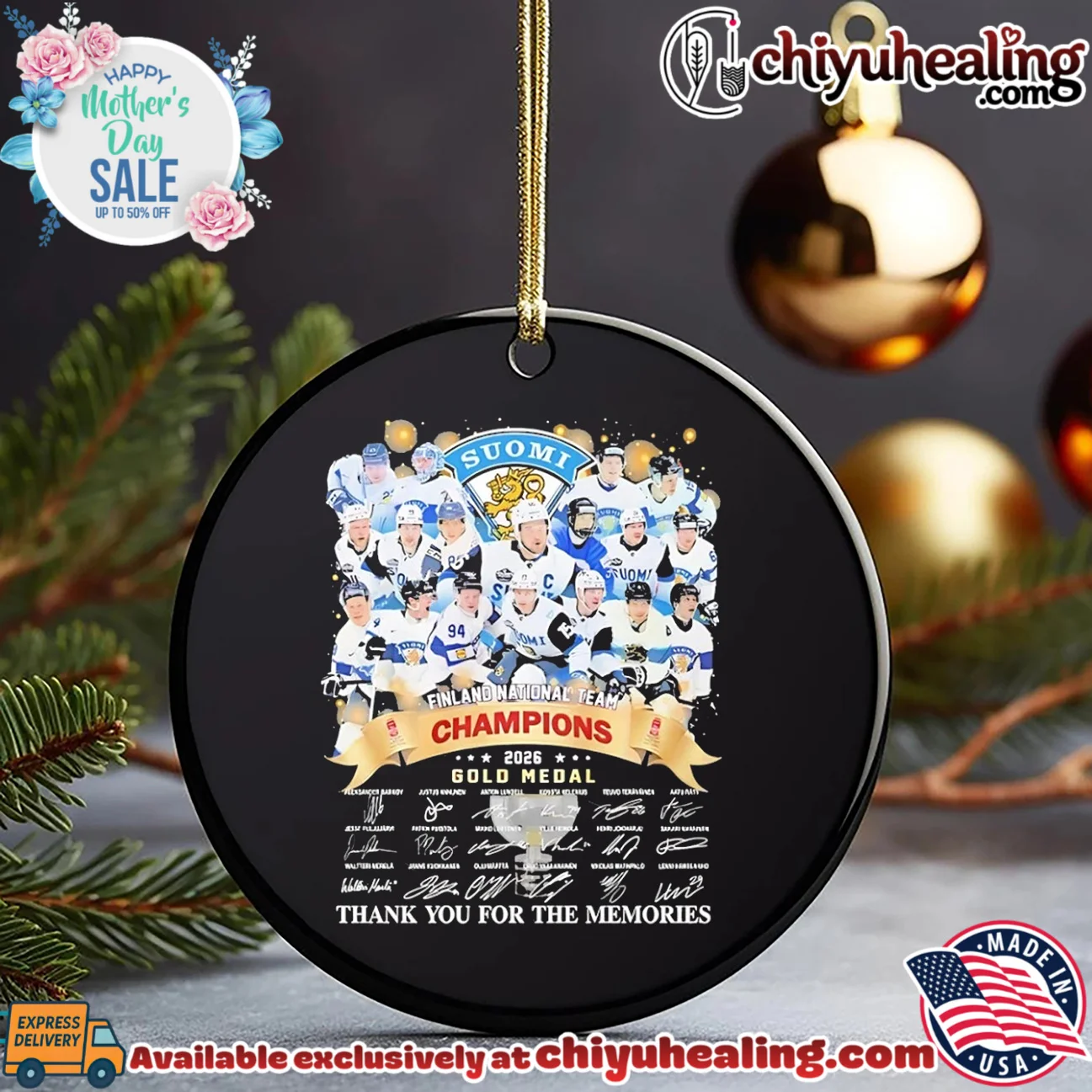 Finland National Men's Ice Hockey 2026 Gold Medal Champions shirt & hoodie Finland National Men's Ice Hockey 2026 Gold Medal Champions