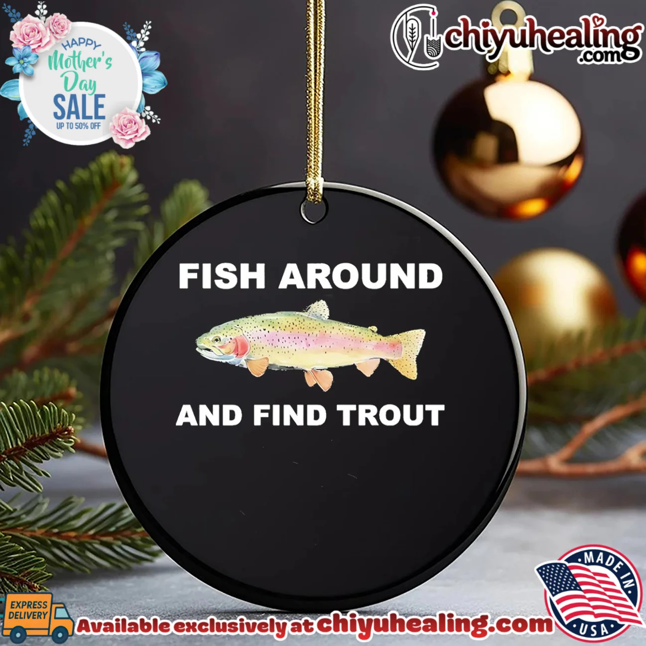 Fish Around and Find Trout fishing angler shirt & hoodie Fish Around and Find Trout fishing angler