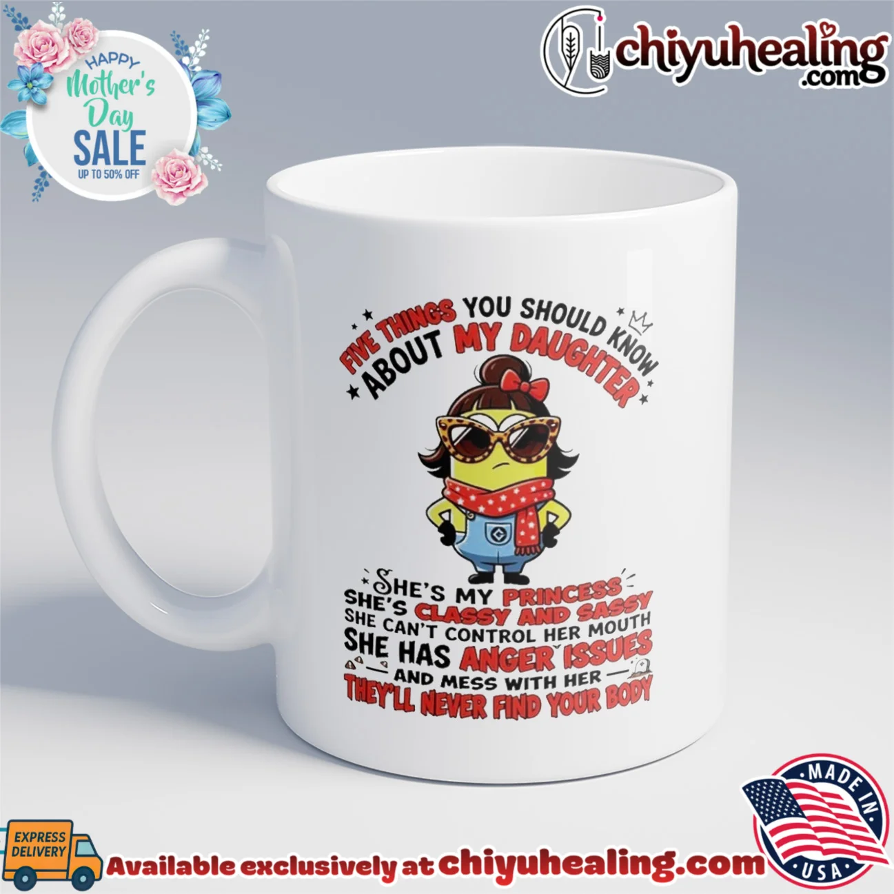 Five things you should know about my daughter she's my princess Minion vintage shirt & hoodie - Ultimate Gift Edition Five things you should know about my daughter she's my princess Minion