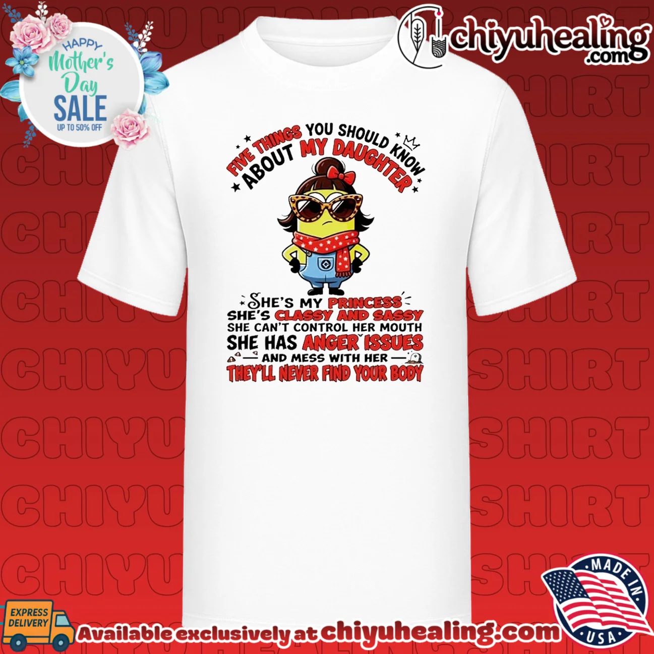 Five things you should know about my daughter she's my princess Minion