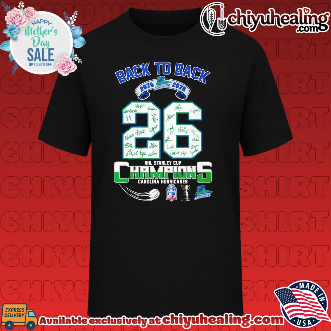 Florida Everblades 2026 ECHL Kelly Cup Champions back to back shirt & hoodie