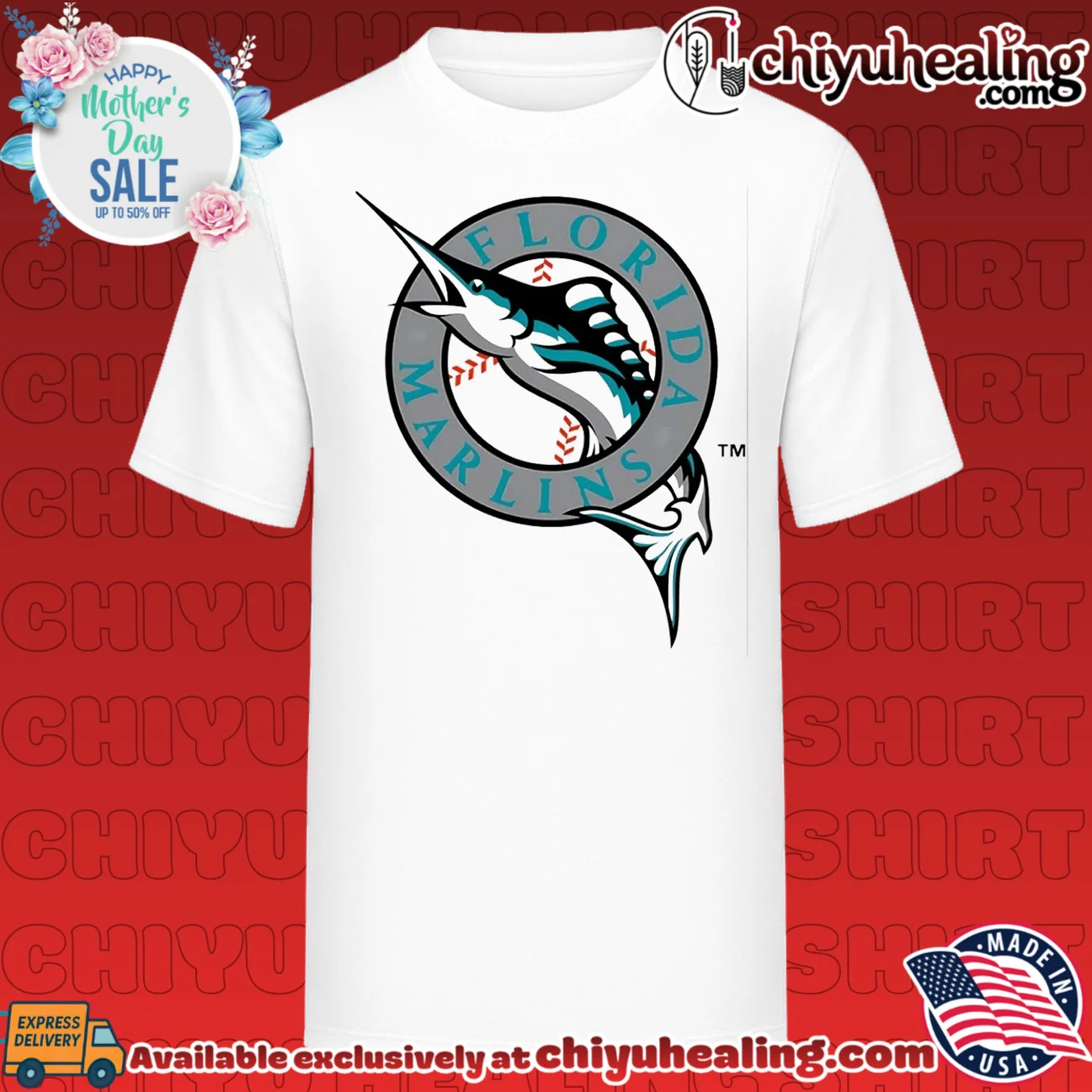 Florida Marlins Logo MLB Baseball shirt & hoodie
