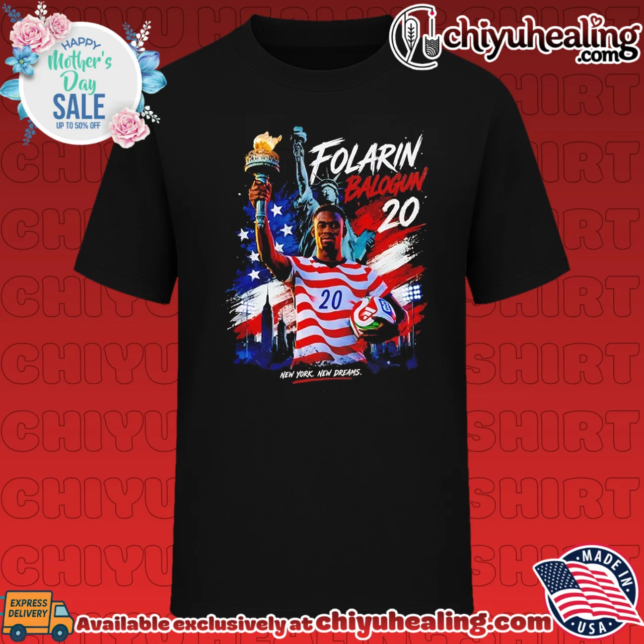 Folarin Balogun USA Soccer New York New Dreams