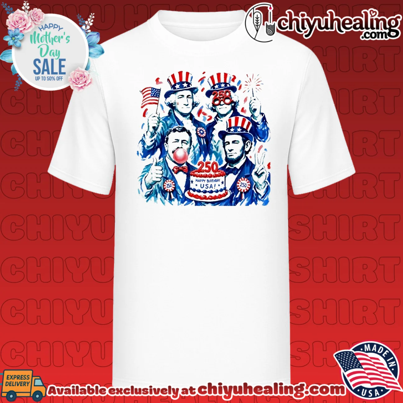 Founding Fathers America 250th Anniversary