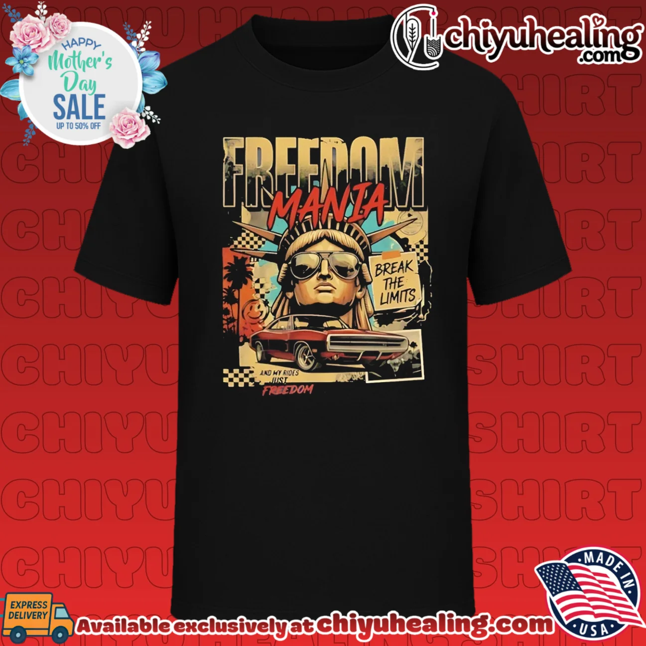 Freedom Mania break the limits vintage shirt & hoodie