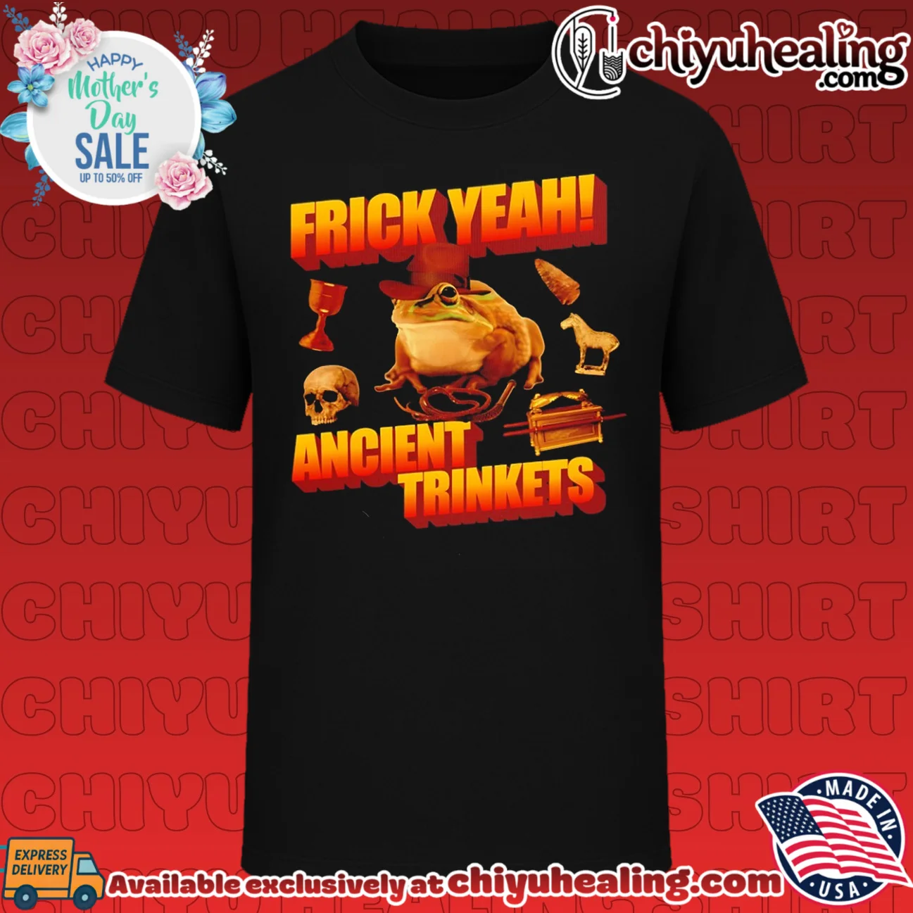 Frick Yeah Ancient Trinkets Indiana Jones Frog