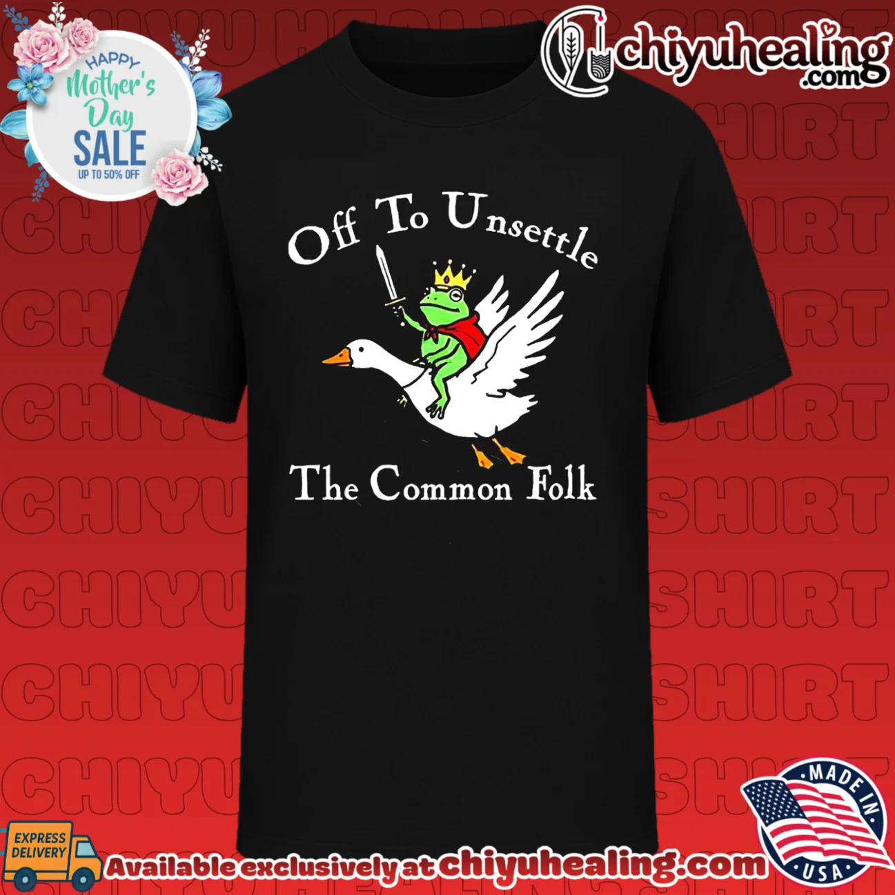 Frog off to unsettle the common folk meme