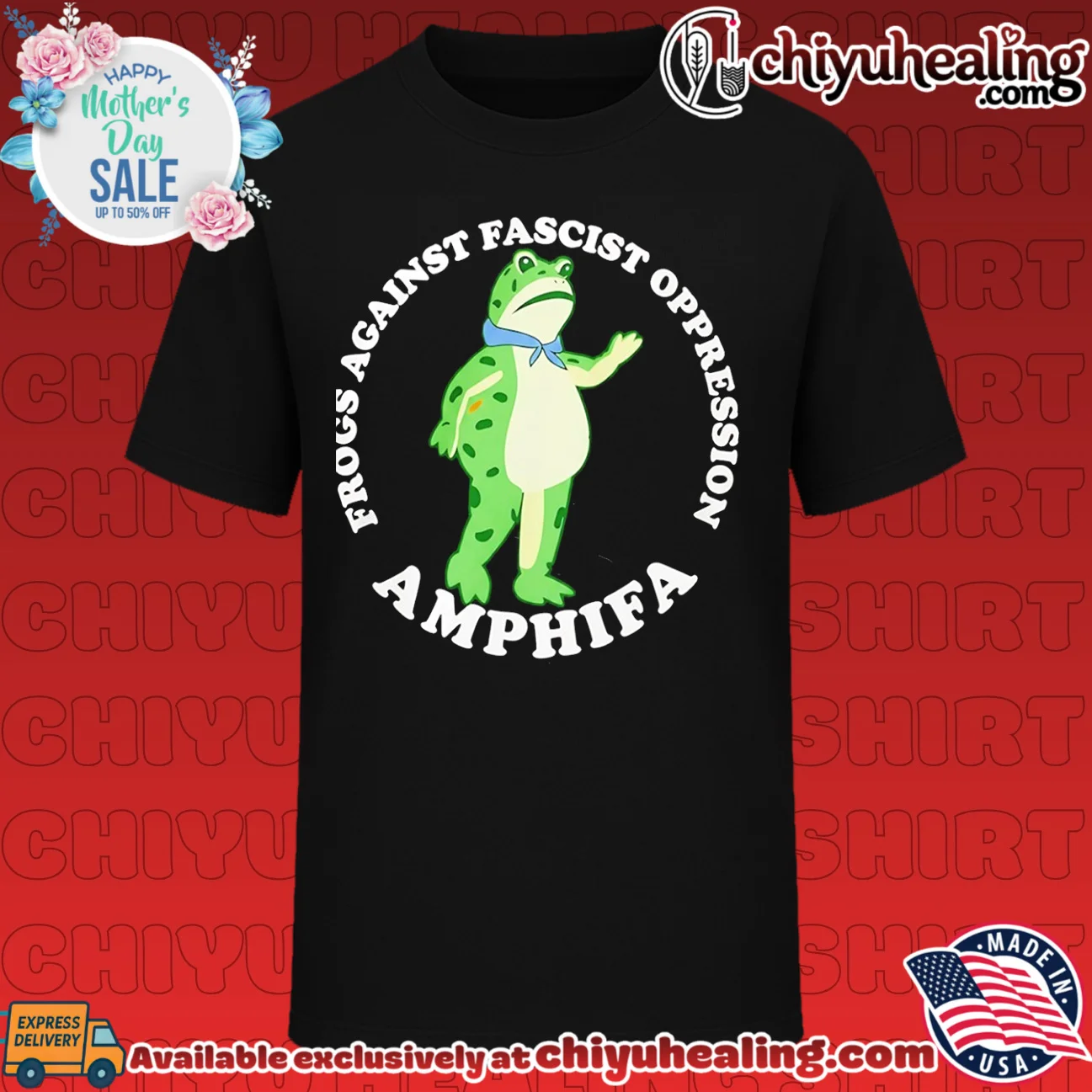 Frogs Against Fascism Oppression Amphifa shirt & hoodie