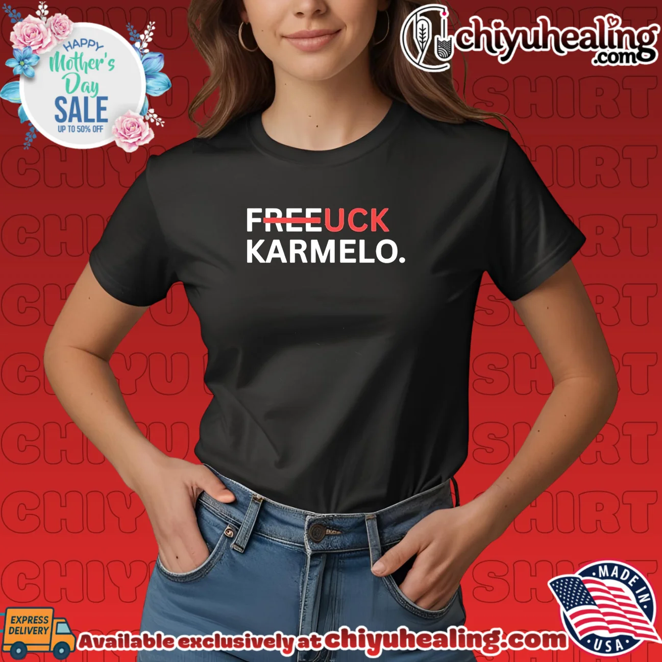 Fuck Karmelo not Free Karmelo retro shirt & hoodie - New Arrival Fuck Karmelo not Free Karmelo