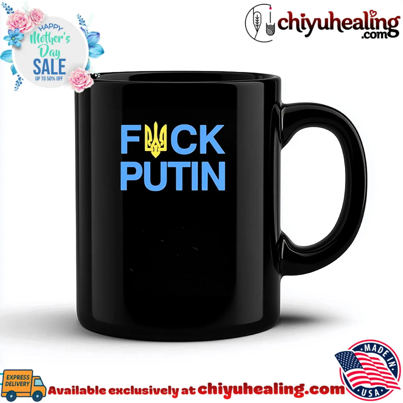 Fuck Putin Tryzub Ukraina flag statement shirt & hoodie - Ultimate Gift Edition Fuck Putin Tryzub Ukraina flag