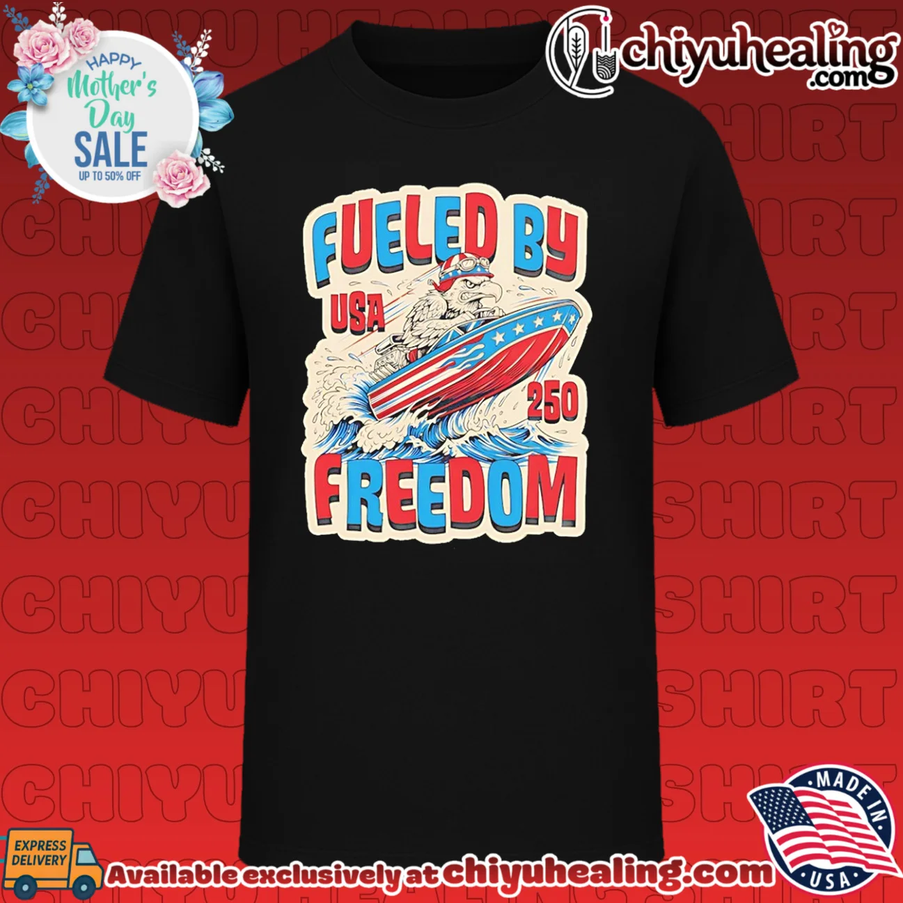 Fueled By Freedom Eagle USA 250