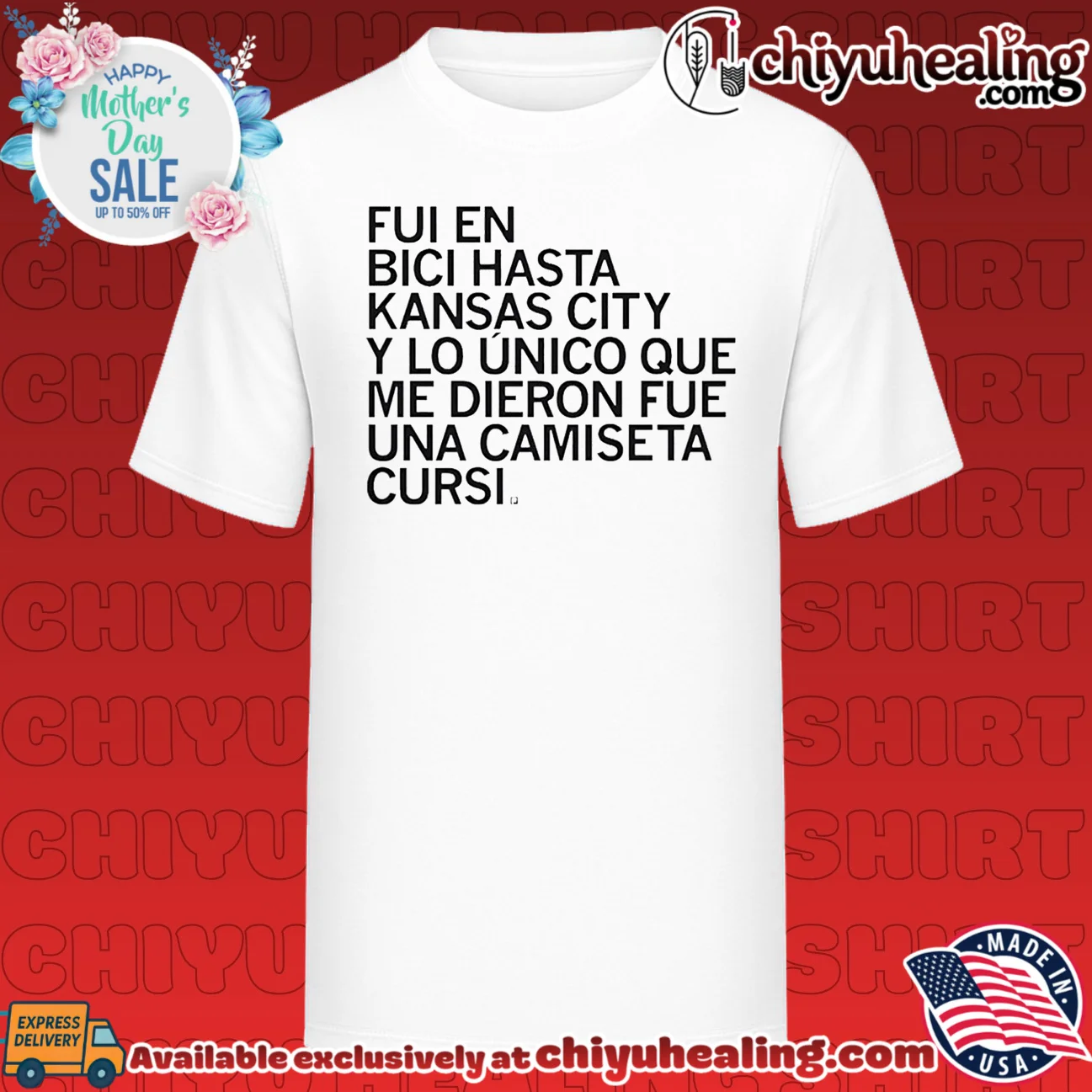 Fui en bici hasta Kansas City y lo unico que me dieron fue una camiseta cursi