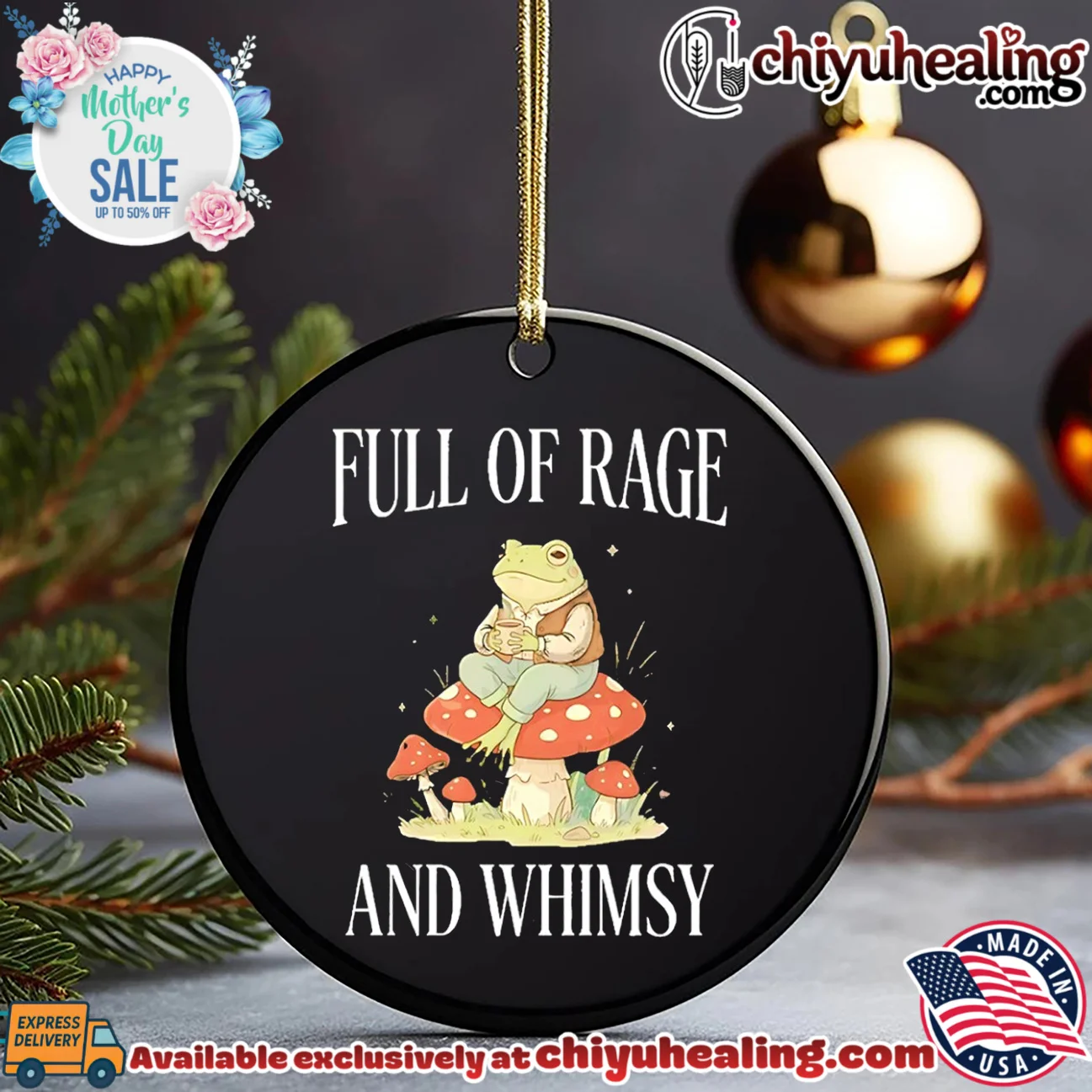 Full of rage and whimsy frog essential shirt & hoodie | Gift Idea 2026 Full of rage and whimsy frog
