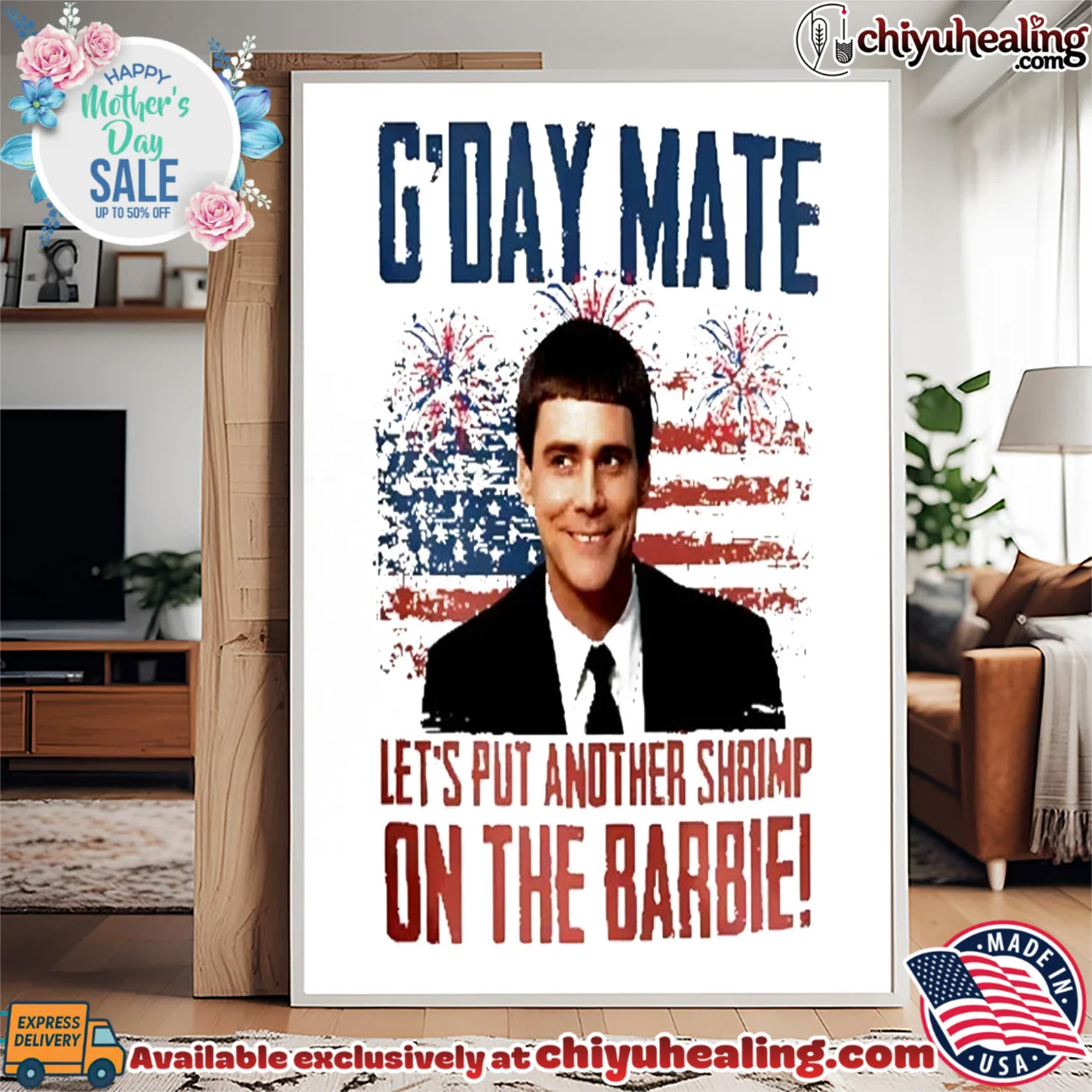 G'Day Mate Let's Put Another Shrimp On The Barbie 4th Of July official shirt & hoodie - Urban Fashion G'Day Mate Let's Put Another Shrimp On The Barbie 4th Of July
