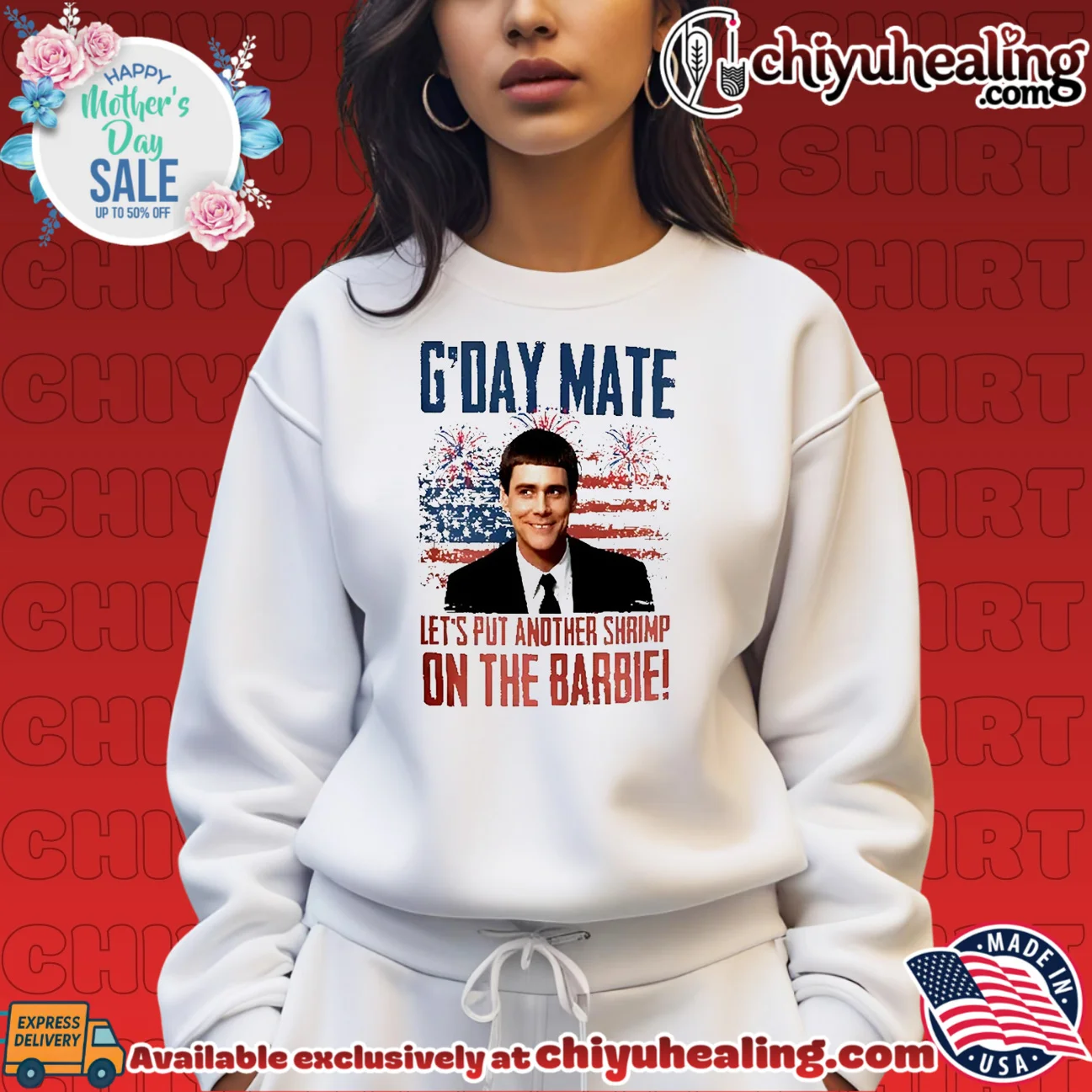 G'Day Mate Let's Put Another Shrimp On The Barbie 4th Of July official shirt & hoodie - Urban Fashion G'Day Mate Let's Put Another Shrimp On The Barbie 4th Of July