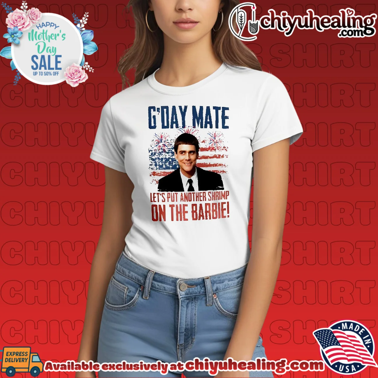G'Day Mate Let's Put Another Shrimp On The Barbie 4th Of July official shirt & hoodie - Urban Fashion G'Day Mate Let's Put Another Shrimp On The Barbie 4th Of July