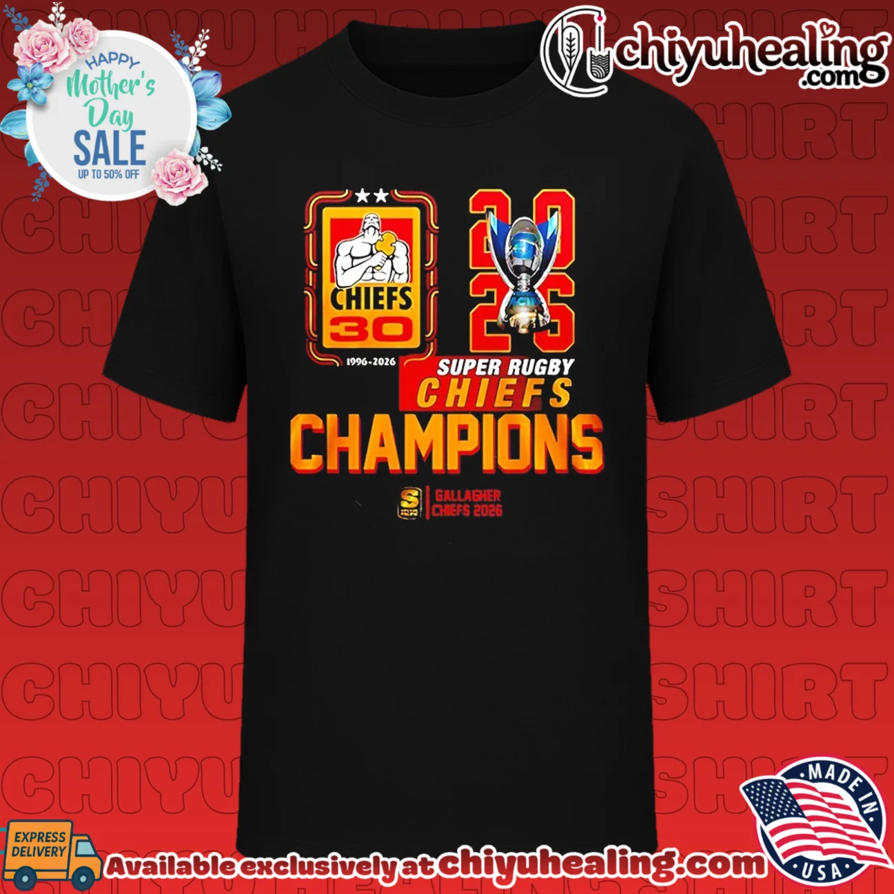 Gallagher Chiefs Super Rugby Pacific Champions 1996-2026