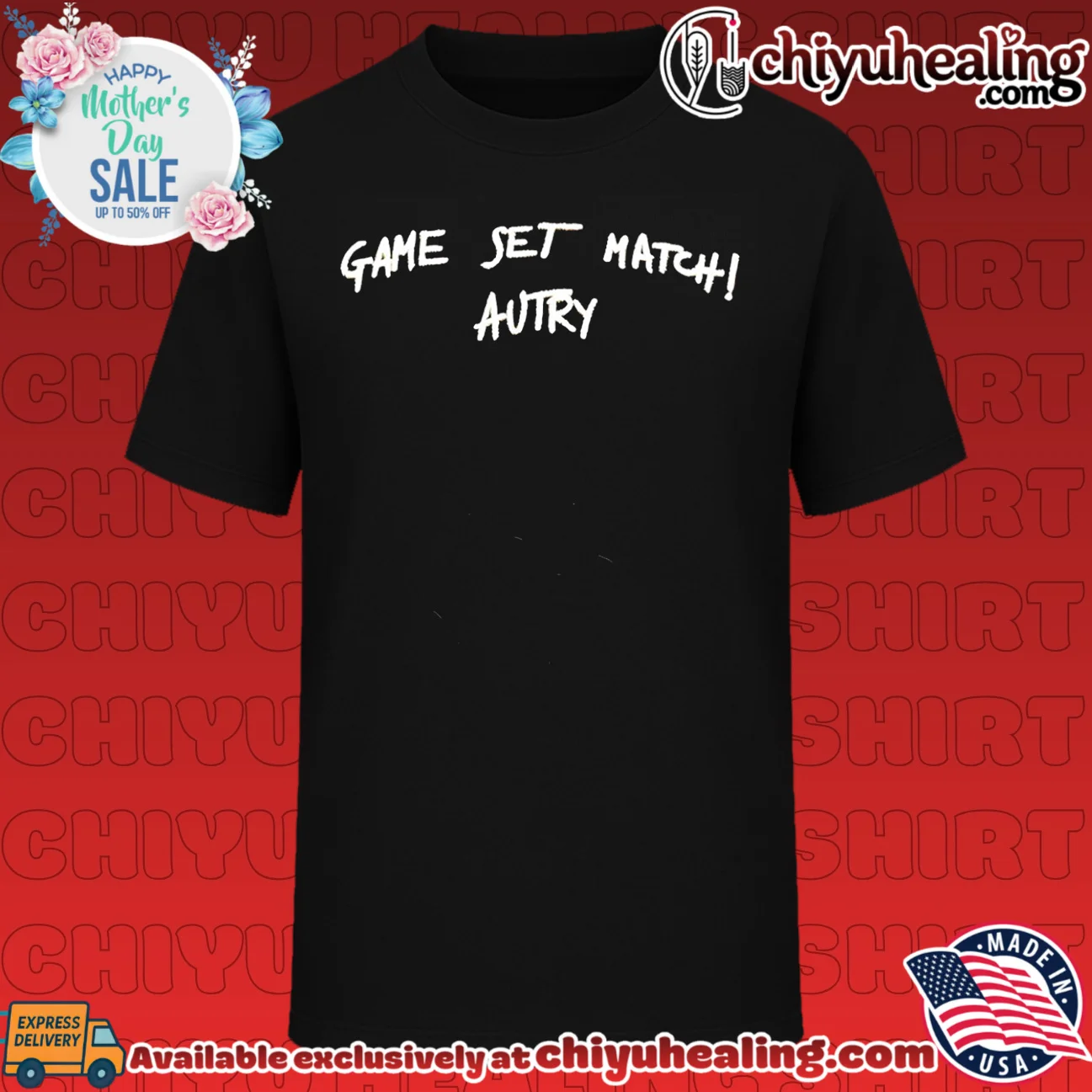 Game Set Match Autry shirt