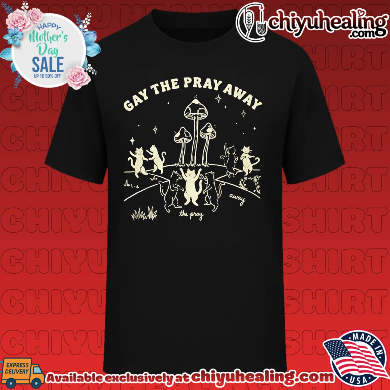 Gay the pray away LGBTQ cat meme