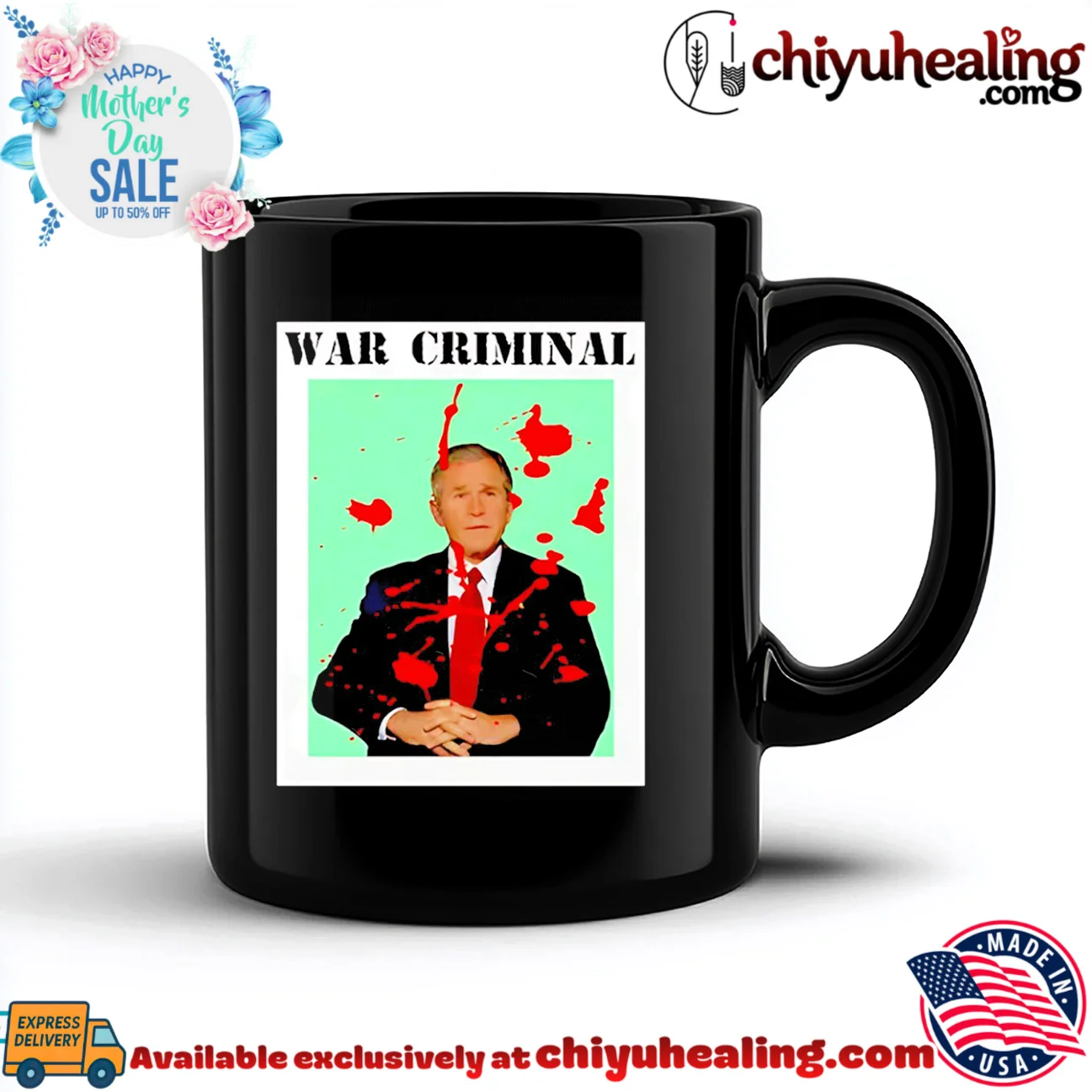 George W Bush War Criminal Shirt limited shirt & hoodie | Gift Idea 2026 George W Bush War Criminal Shirt