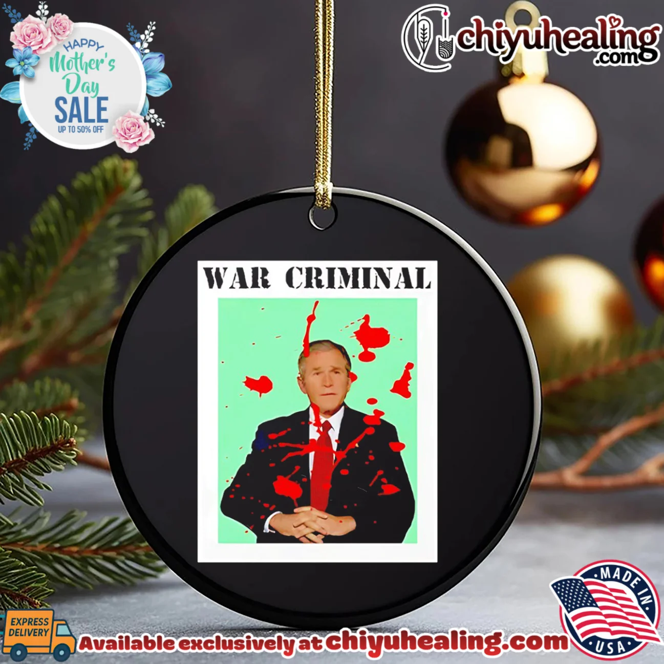 George W Bush War Criminal Shirt limited shirt & hoodie | Gift Idea 2026 George W Bush War Criminal Shirt