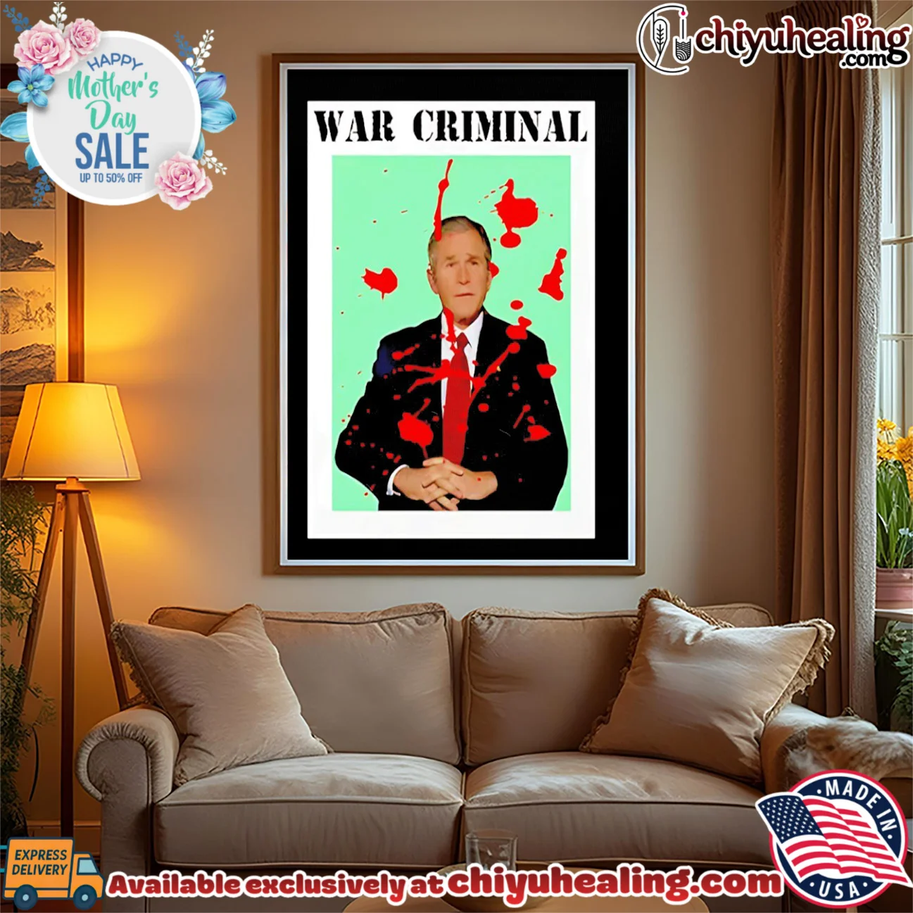 George W Bush War Criminal Shirt limited shirt & hoodie | Gift Idea 2026 George W Bush War Criminal Shirt