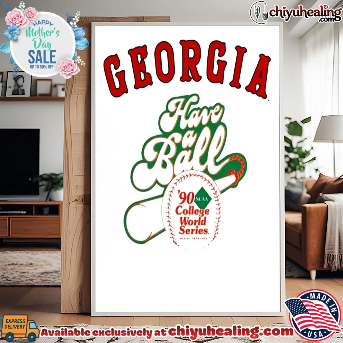 Georgia baseball 1990 College World Series have a ball statement shirt & hoodie | Modern Street Style Georgia baseball 1990 College World Series have a ball