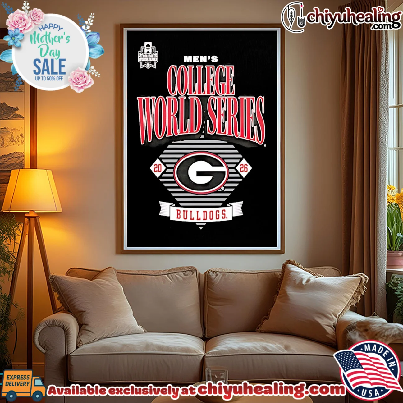 Georgia Bulldogs 2026 NCAA Baseball Men's College World Series shirt viral shirt & hoodie | Limited Stock Edition Georgia Bulldogs 2026 NCAA Baseball Men's College World Series shirt