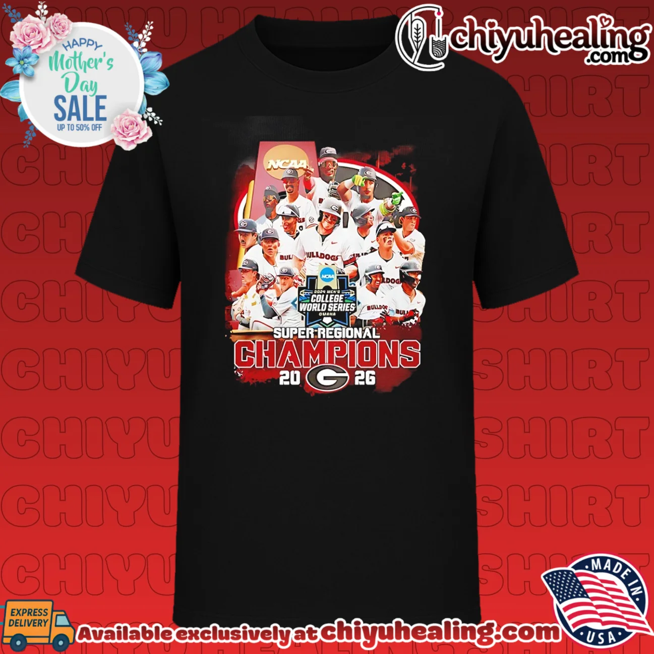 Georgia Bulldogs 2026 NCAA Super Regional Champions team members