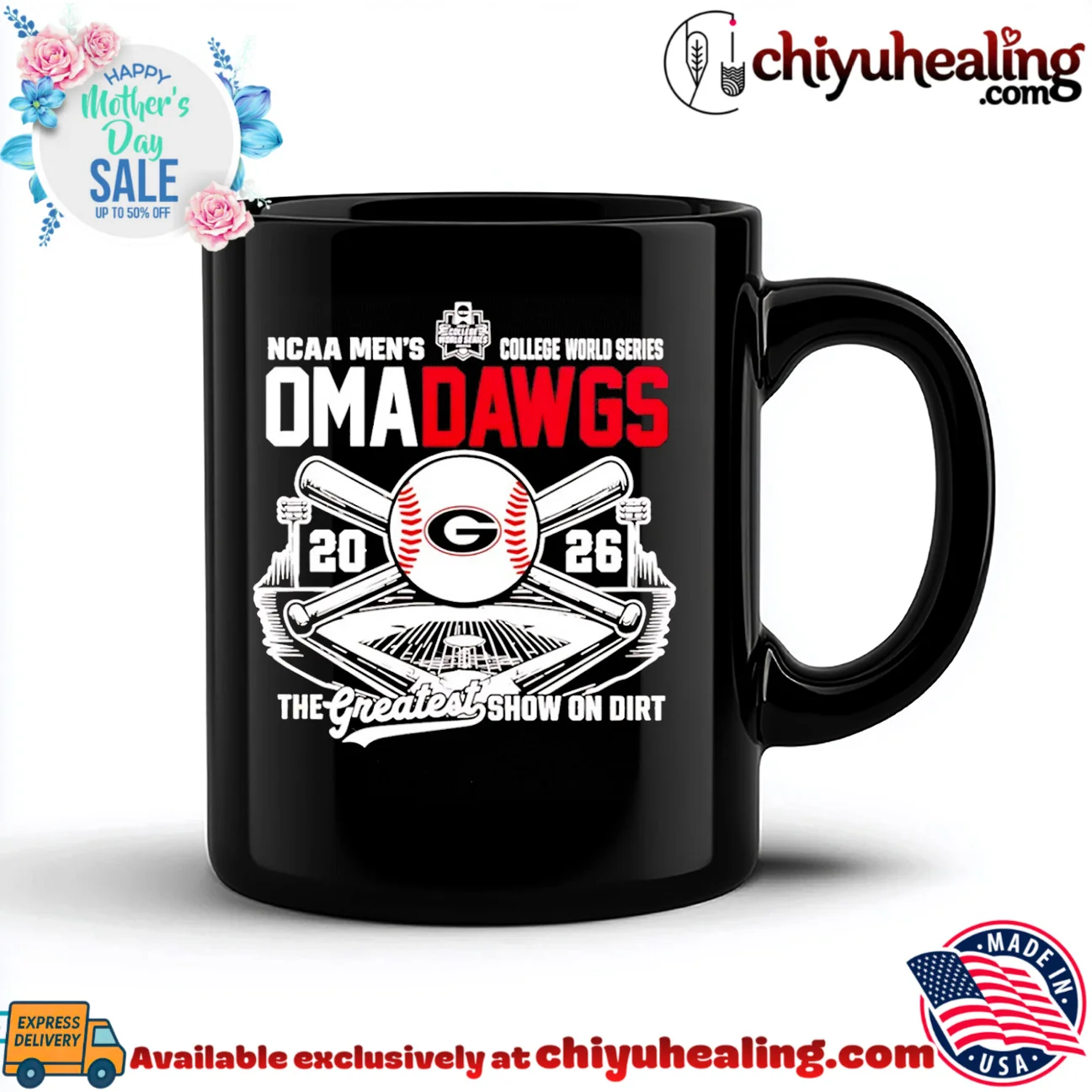 Georgia Bulldogs Omadawgs 2026 NCAA Baseball Men's College World Series shirt ultimate shirt & hoodie - The Fan Collection Georgia Bulldogs Omadawgs 2026 NCAA Baseball Men's College World Series shirt
