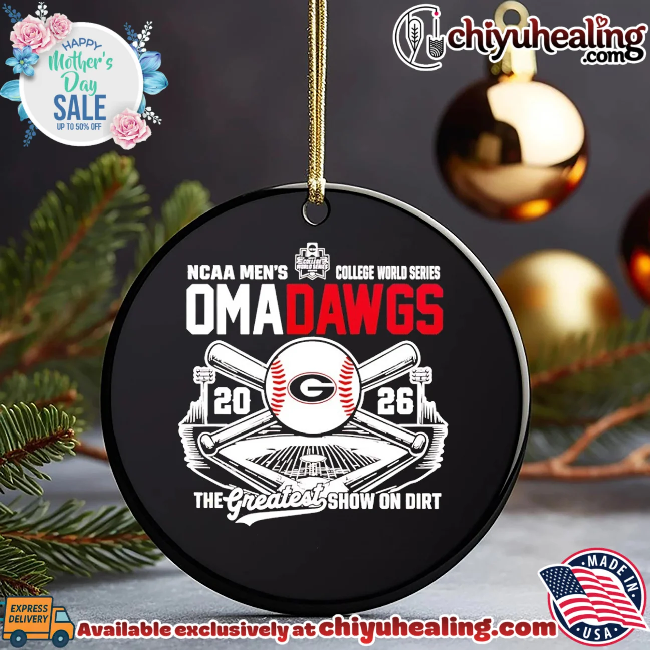 Georgia Bulldogs Omadawgs 2026 NCAA Baseball Men's College World Series shirt ultimate shirt & hoodie - The Fan Collection Georgia Bulldogs Omadawgs 2026 NCAA Baseball Men's College World Series shirt