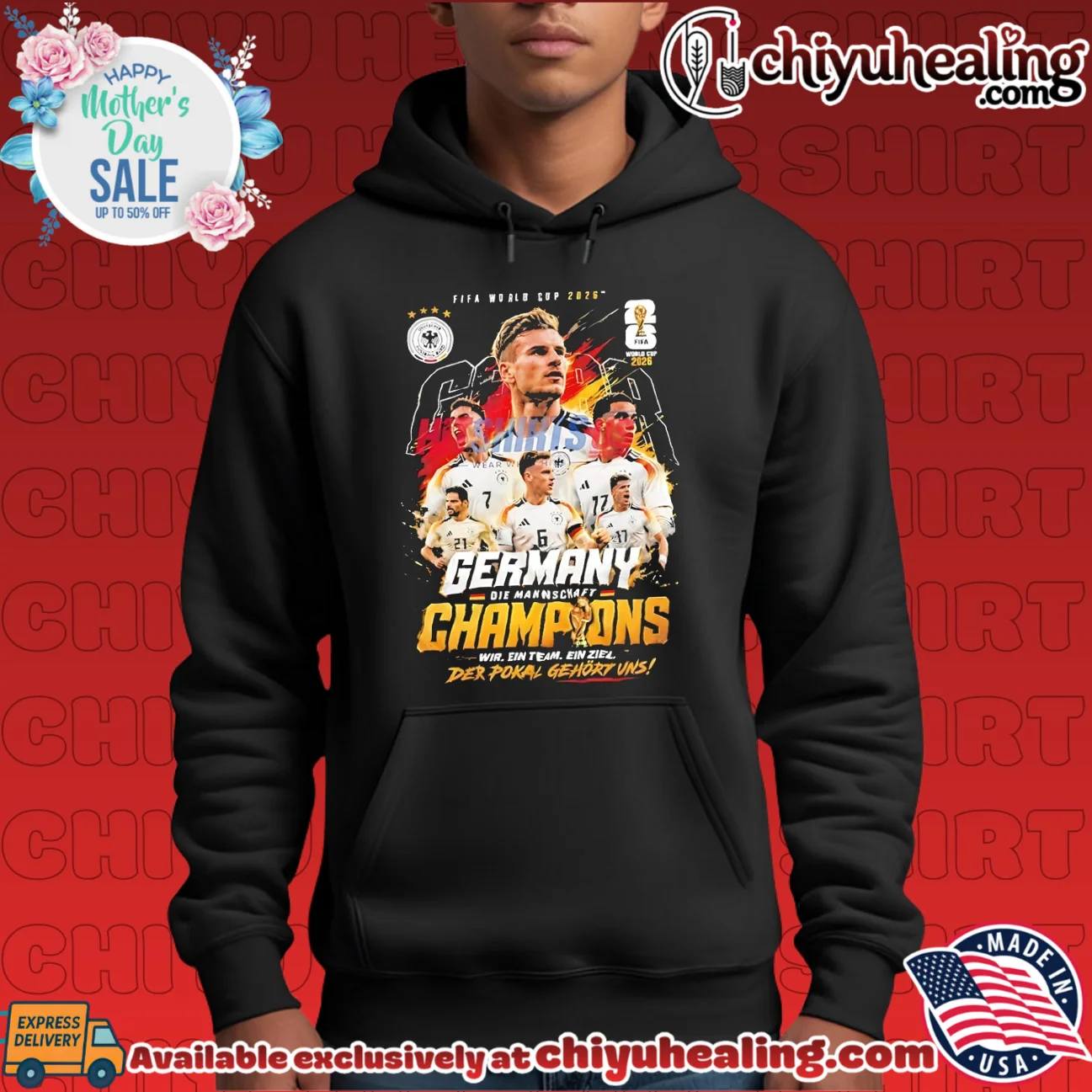 Germany Champions FIFA World Cup 2026 shirt & hoodie Germany Champions FIFA World Cup 2026 shirt & hoodie