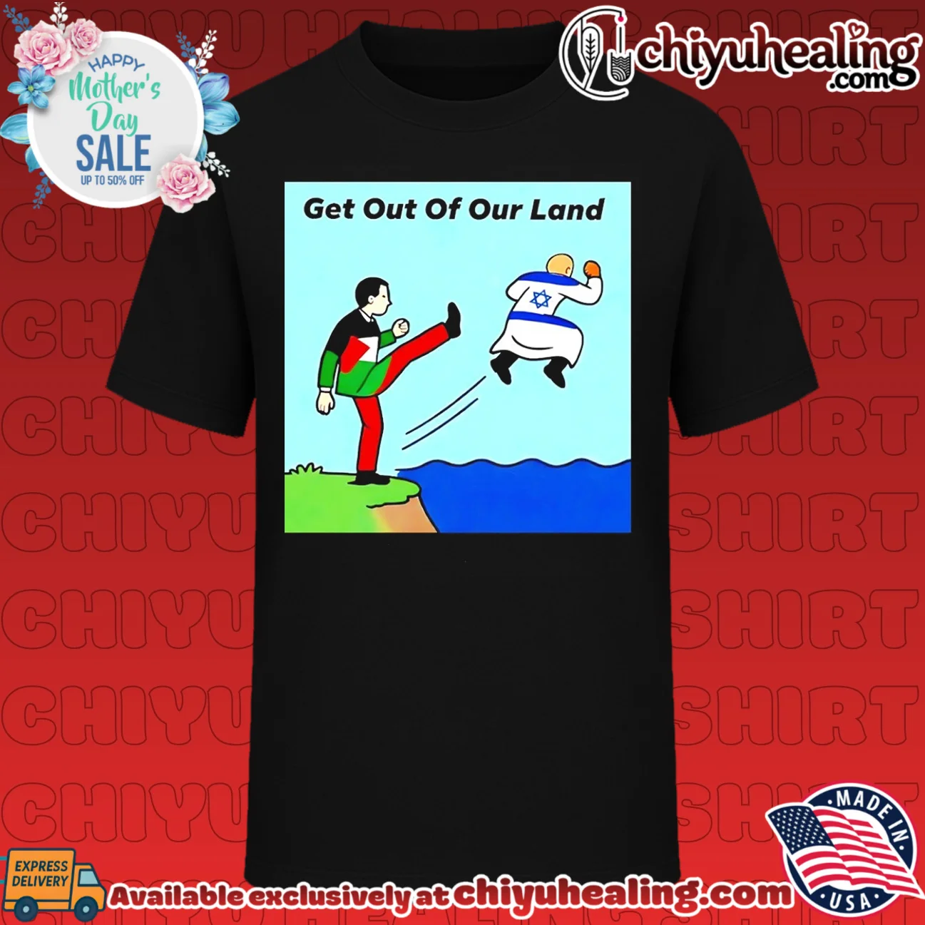 Get Out of Our Land Palestine Israel Conflict
